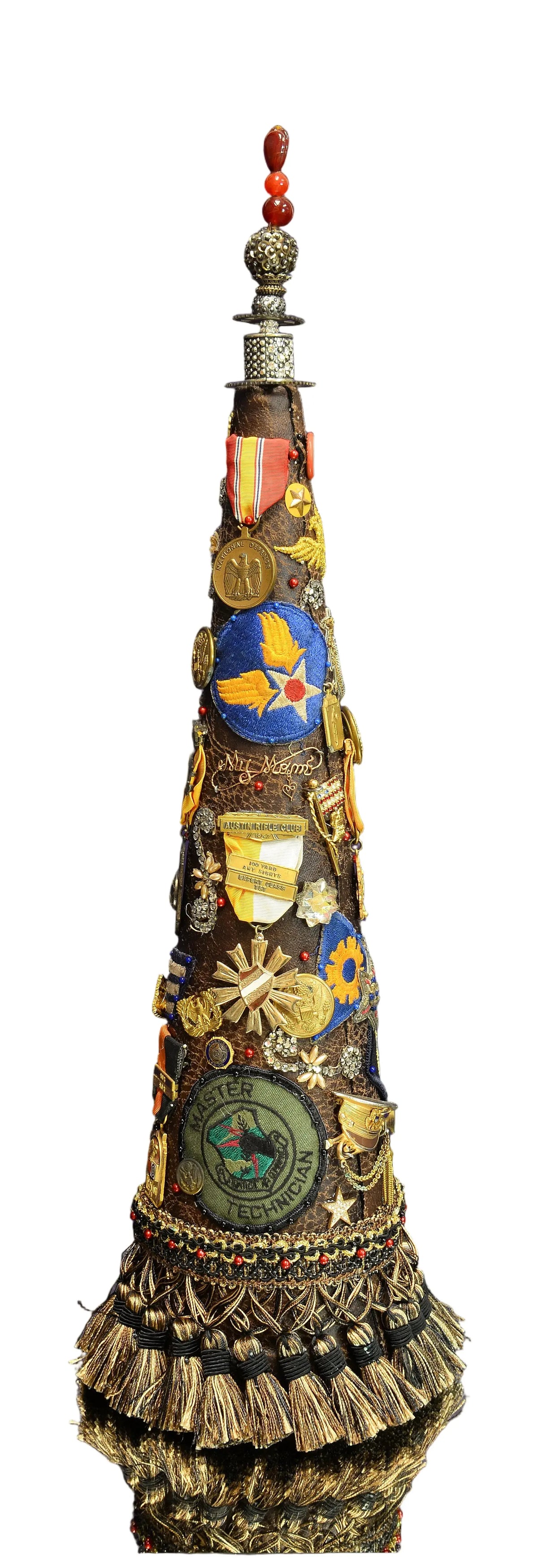 ArtsiPhartsi Medals & Memories Mixed Media Sculpture