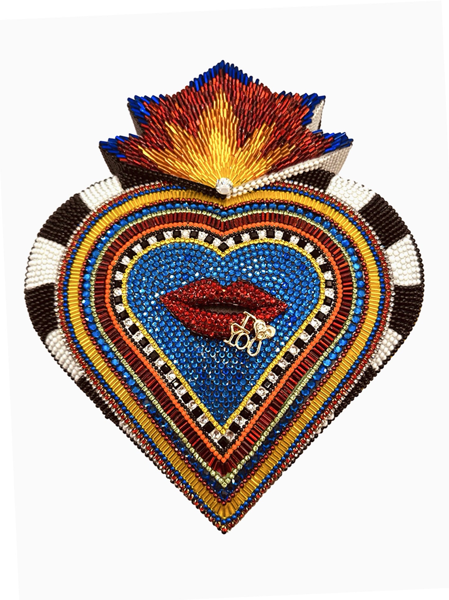 Hot Lips 9" Heart