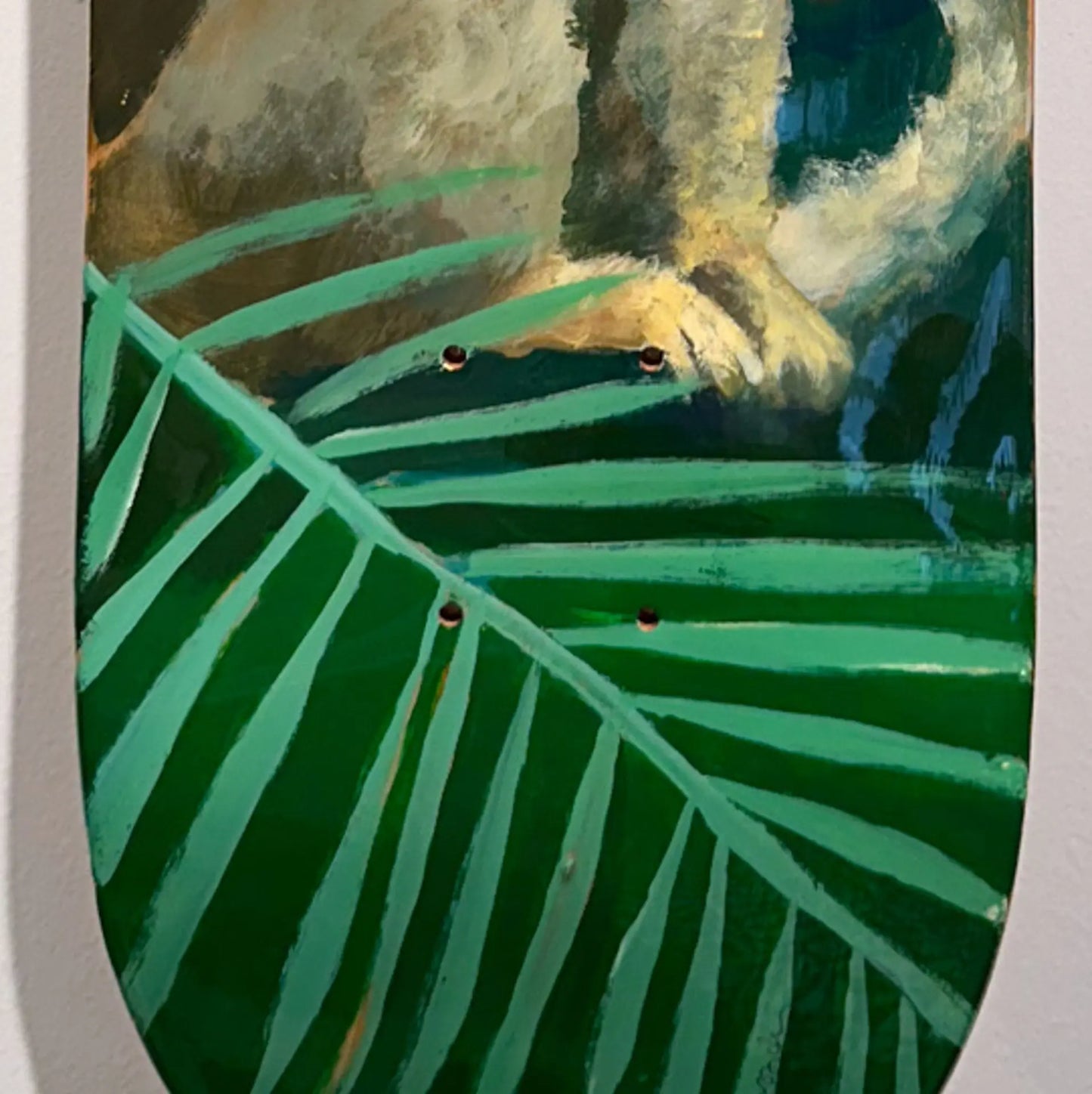 Spider Monkey – Original Hand-Painted Skateboard