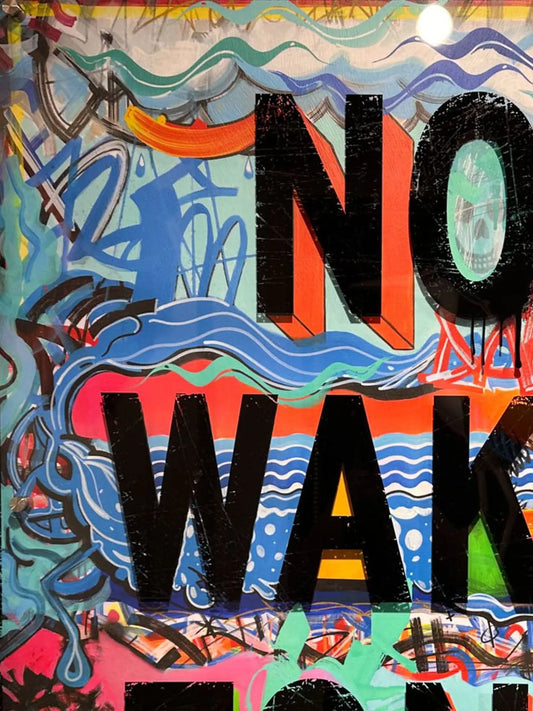 No Wake Zone – Acrylic on Plexiglass Giclée Print