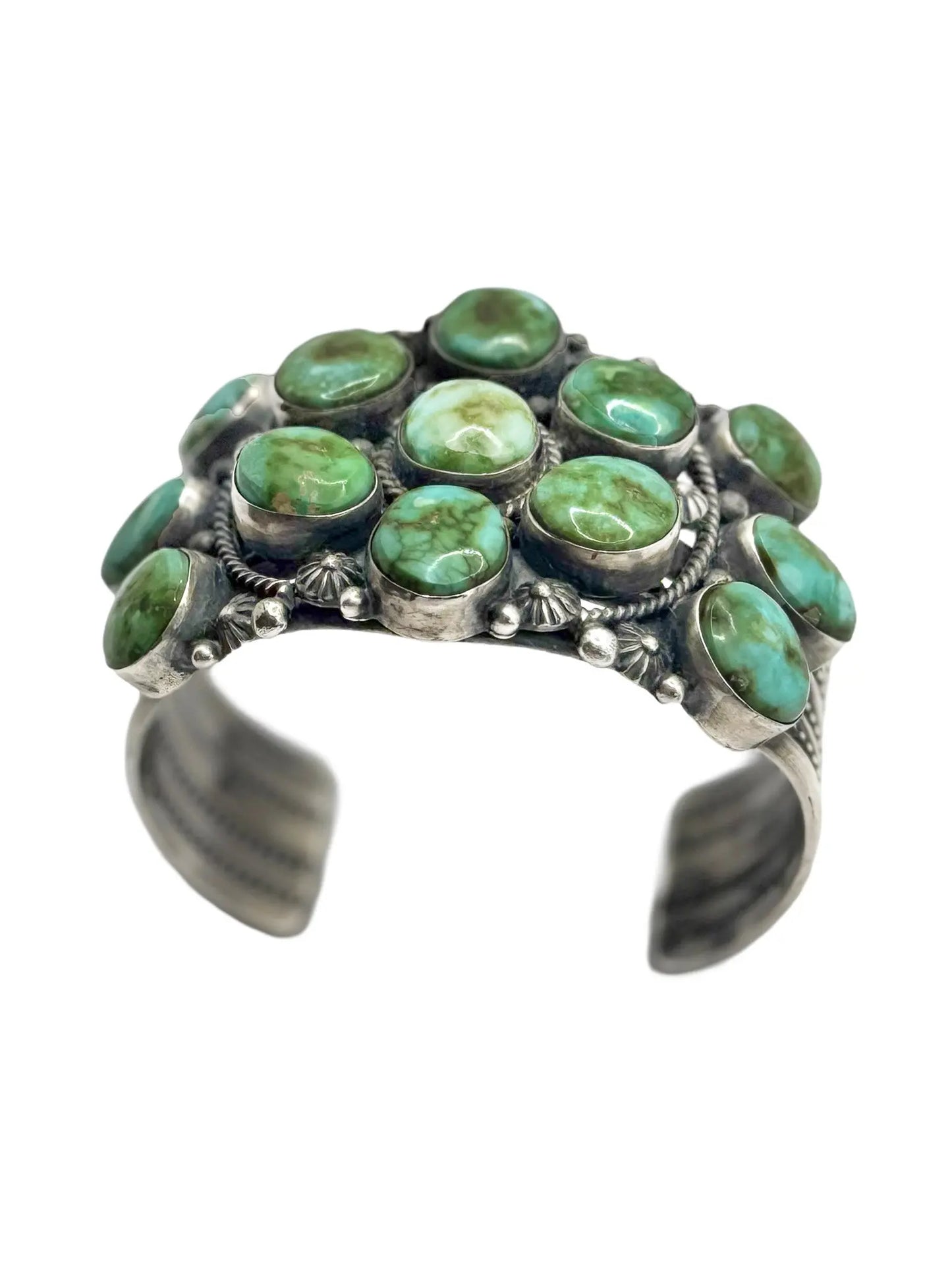 Sonoran Gold Turquoise Cluster Cuff