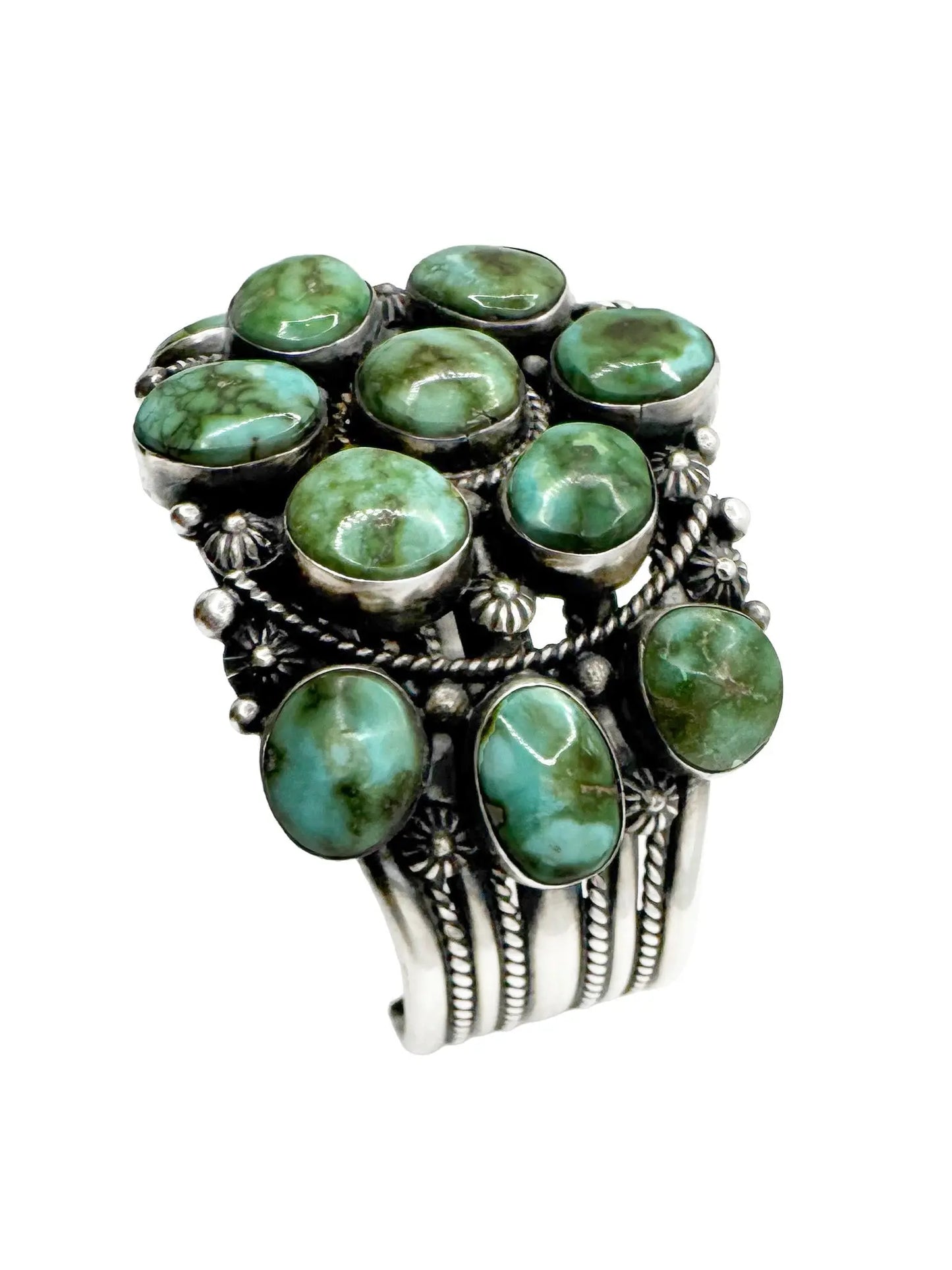 Sonoran Gold Turquoise Cluster Cuff