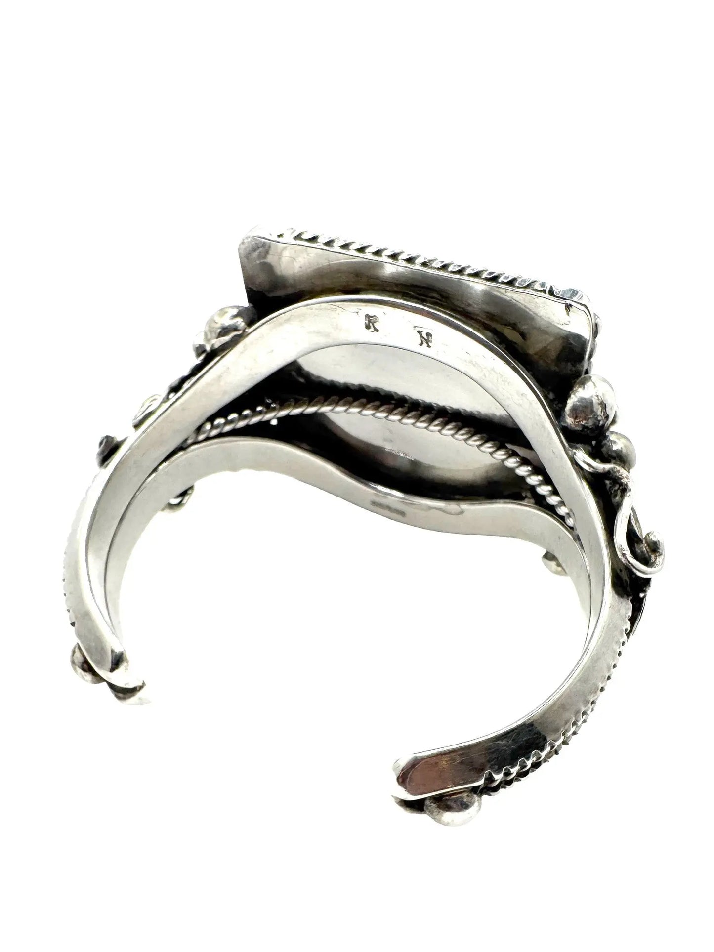 Black Onyx Sterling Silver Cuff