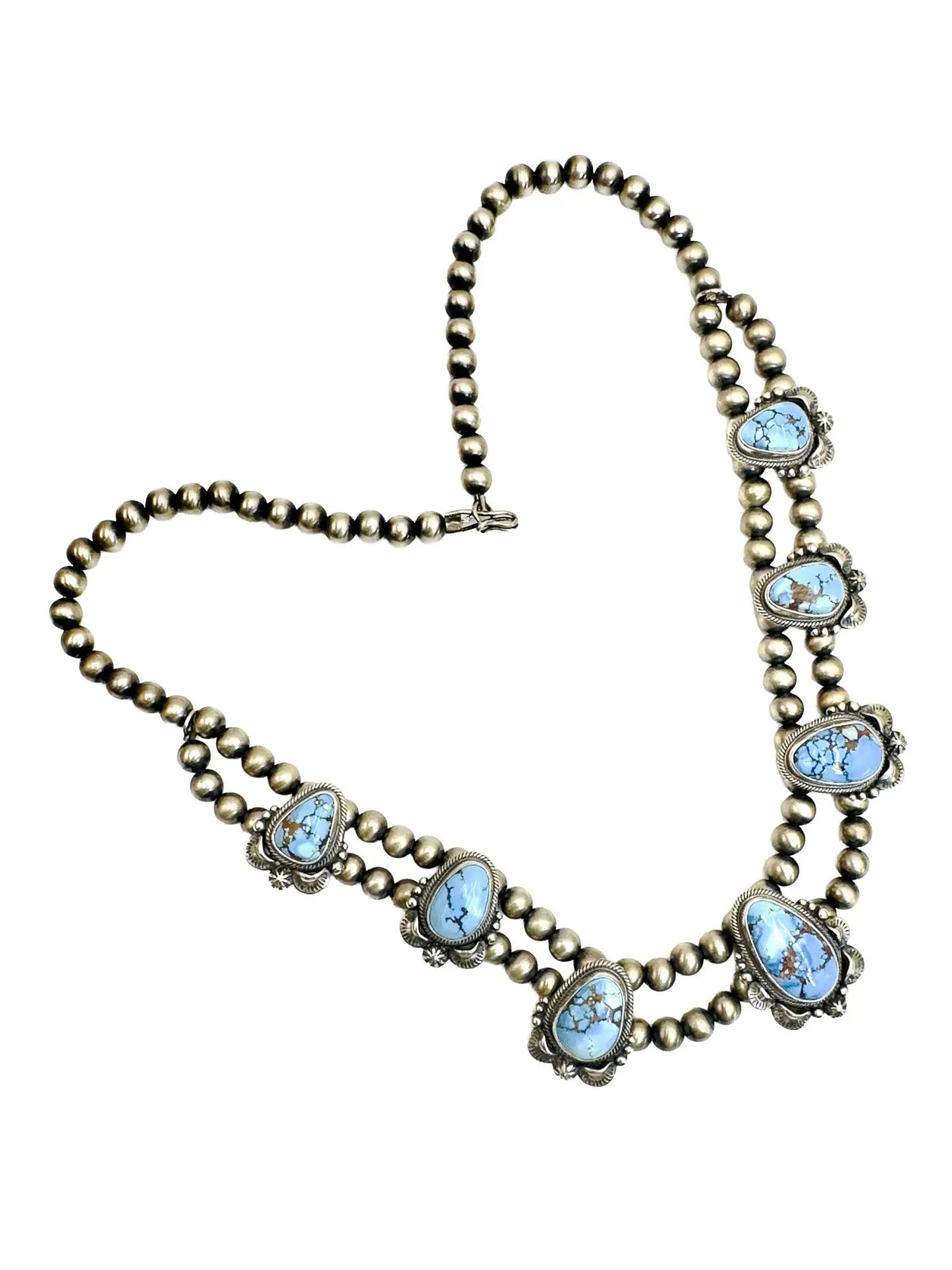 Golden Hills Turquoise & Sterling Silver Necklace