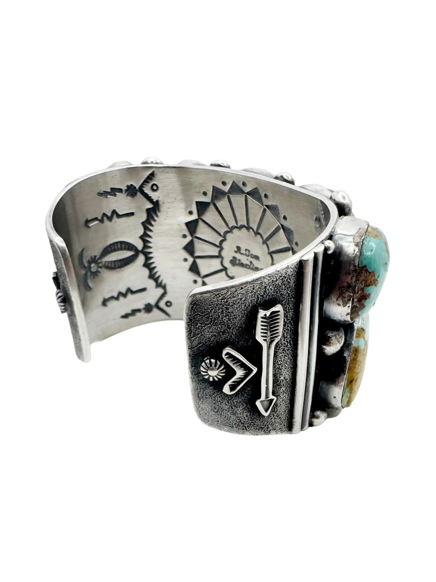 Royston Turquoise Sterling Silver Cuff