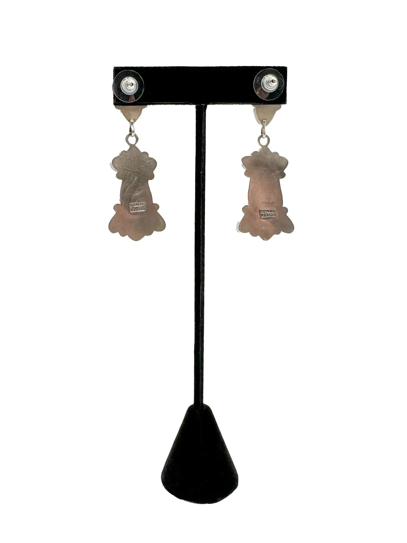 Concho Royston Turquoise Earrings