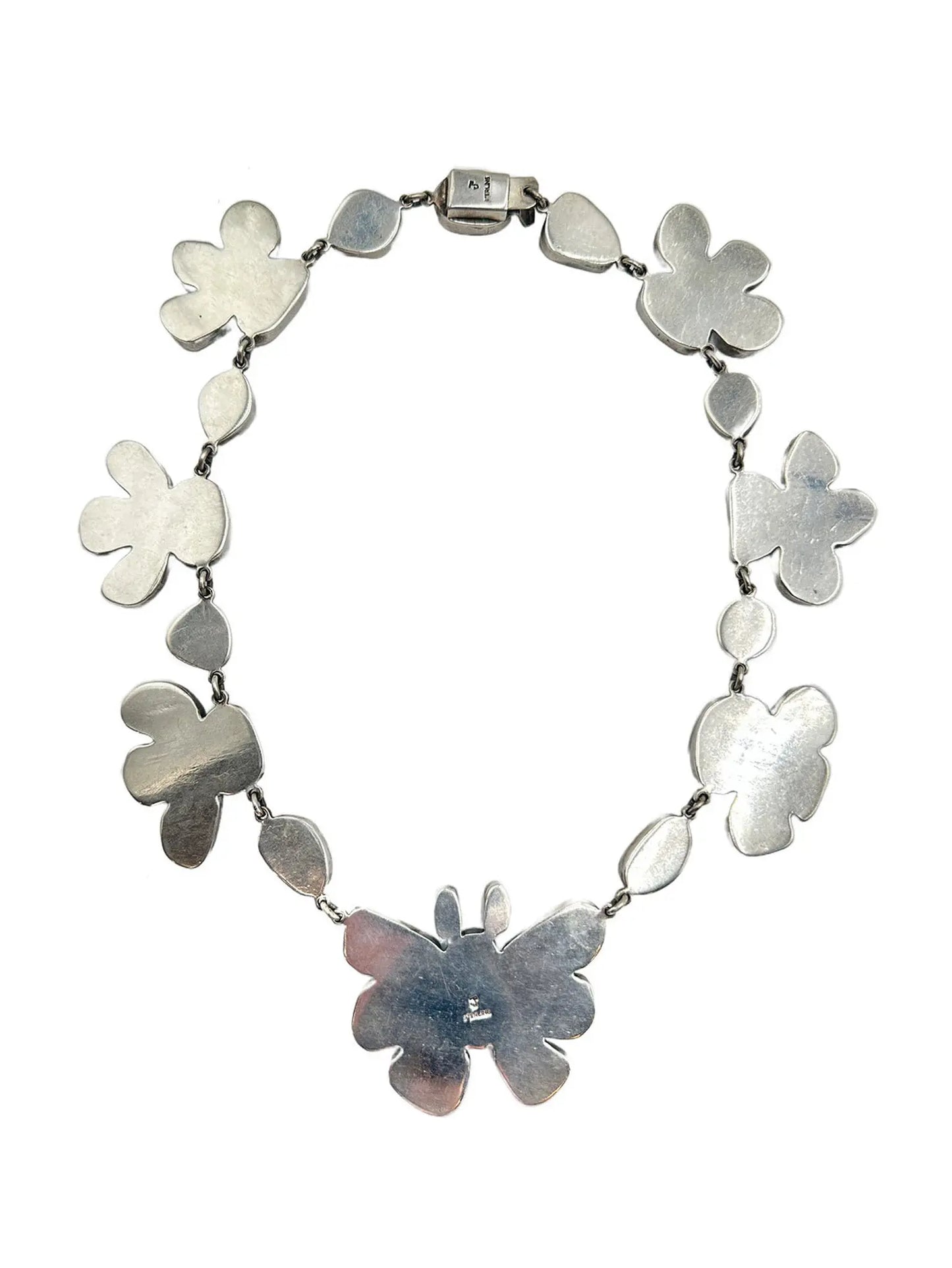 Butterfly Floral Royston Turquoise Necklace