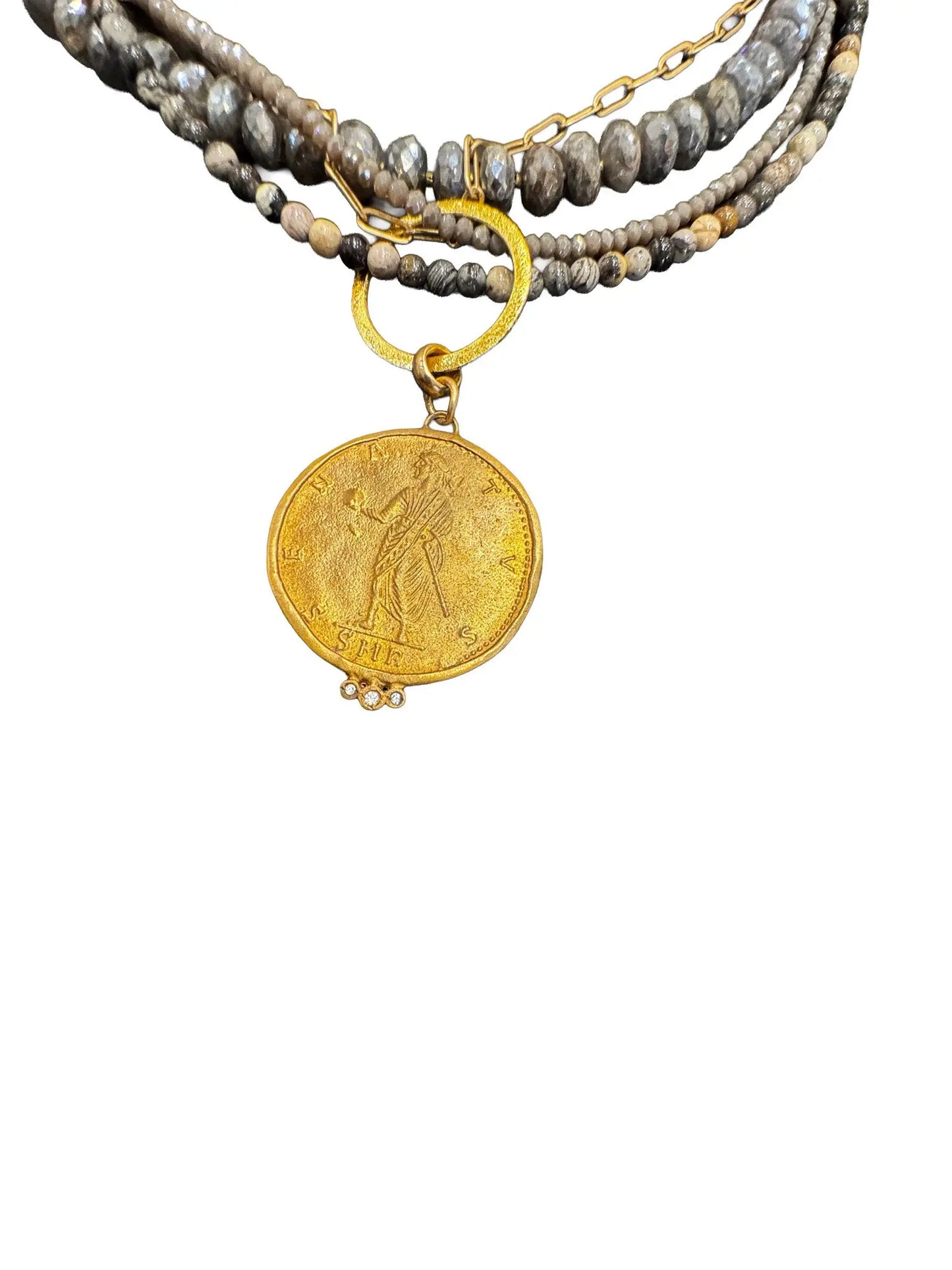 Labradorite Flaneur Necklace