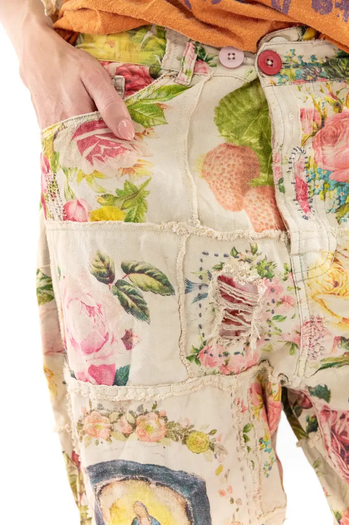 Pants 411 Patchwork Miners Trousers - Lady Madonna