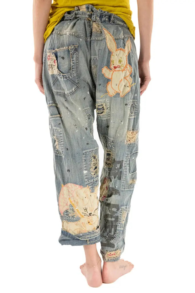 Pants 417 Be A Poem Miners Pants - Washed Indigo
