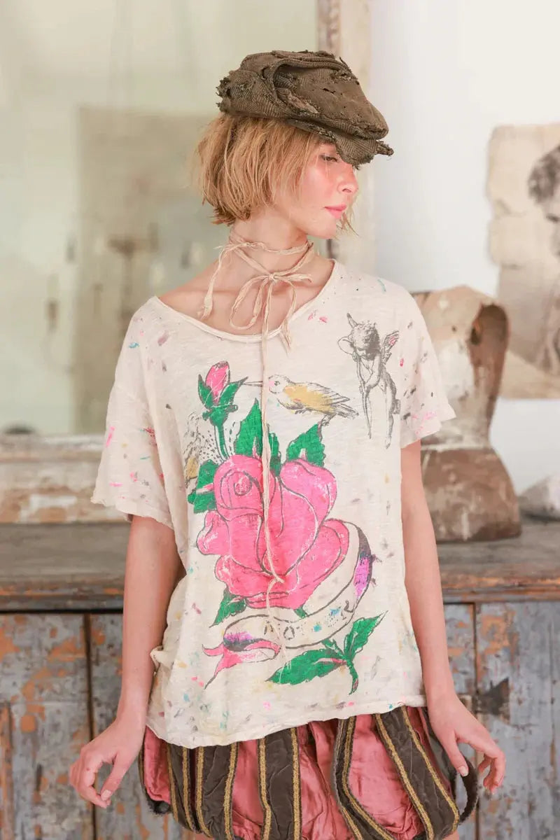 Top 1864 Abbeyrosa T-Shirt - Moonlight