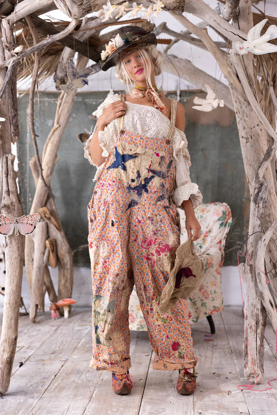 Overalls 148 Appliqué Love - Celine