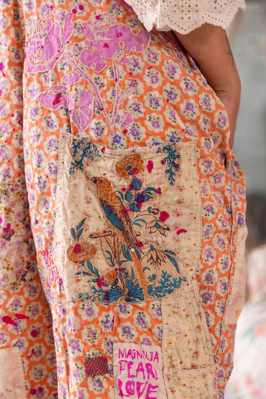 Overalls 148 Appliqué Love - Celine