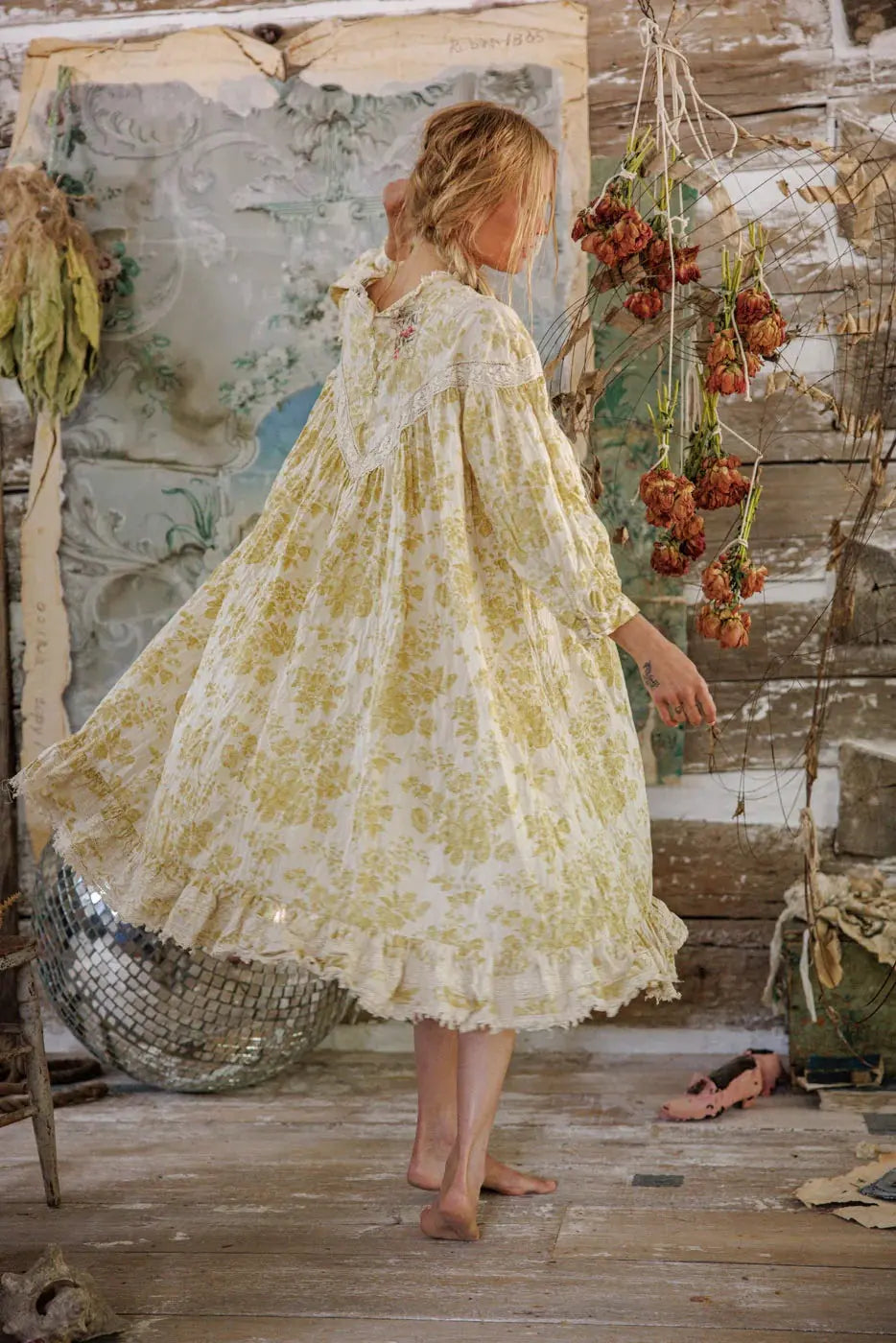 Dress 690 Embroidered Iruka Dress - Surya