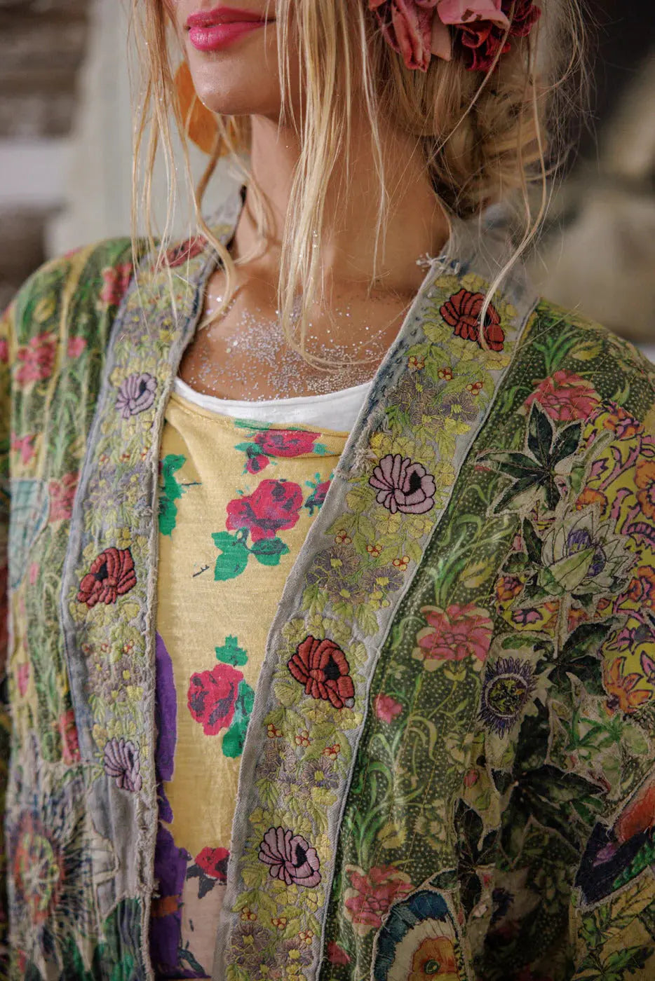 Jacket 1323 Kontessa Kimono - Passionate