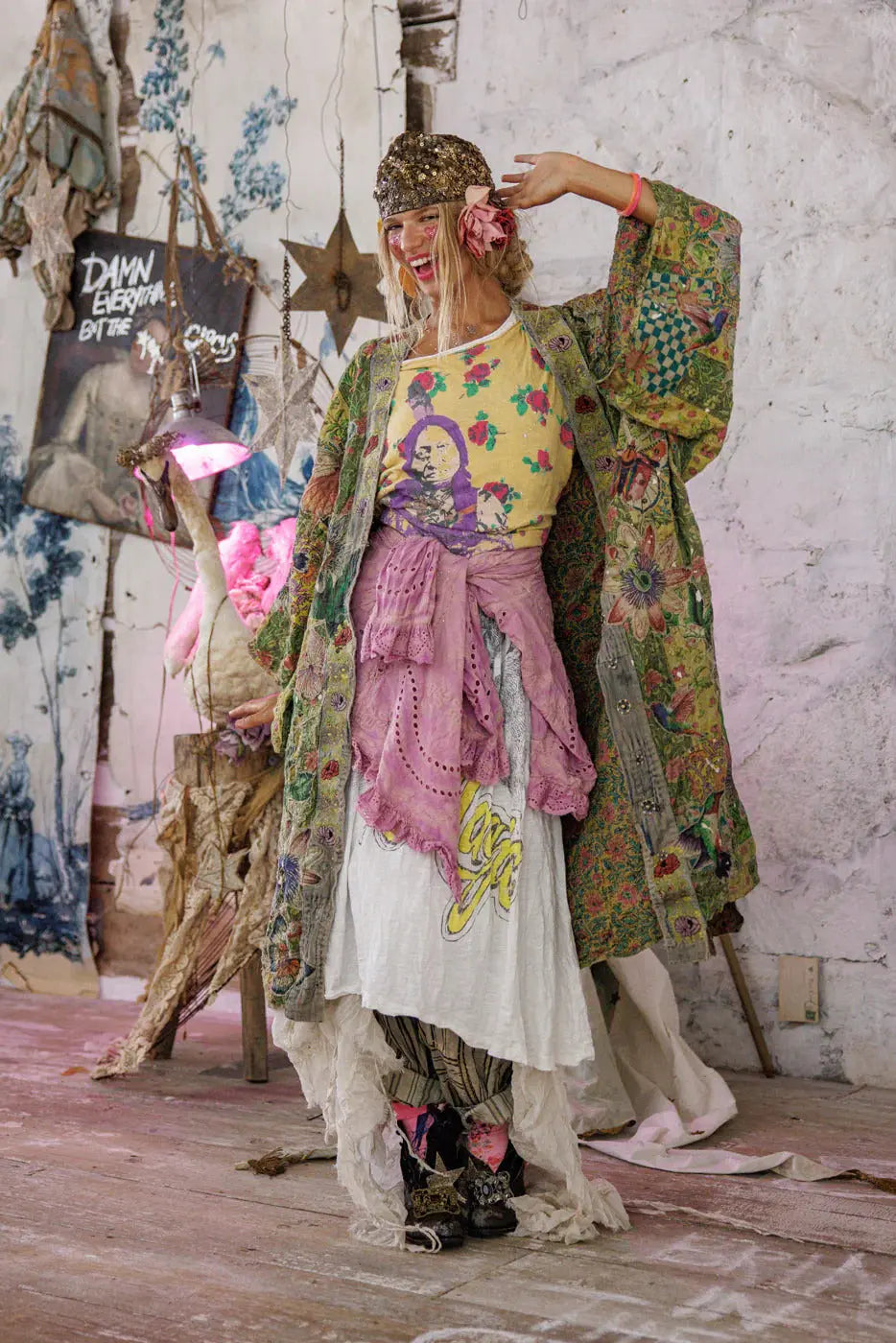 Jacket 1323 Kontessa Kimono - Passionate