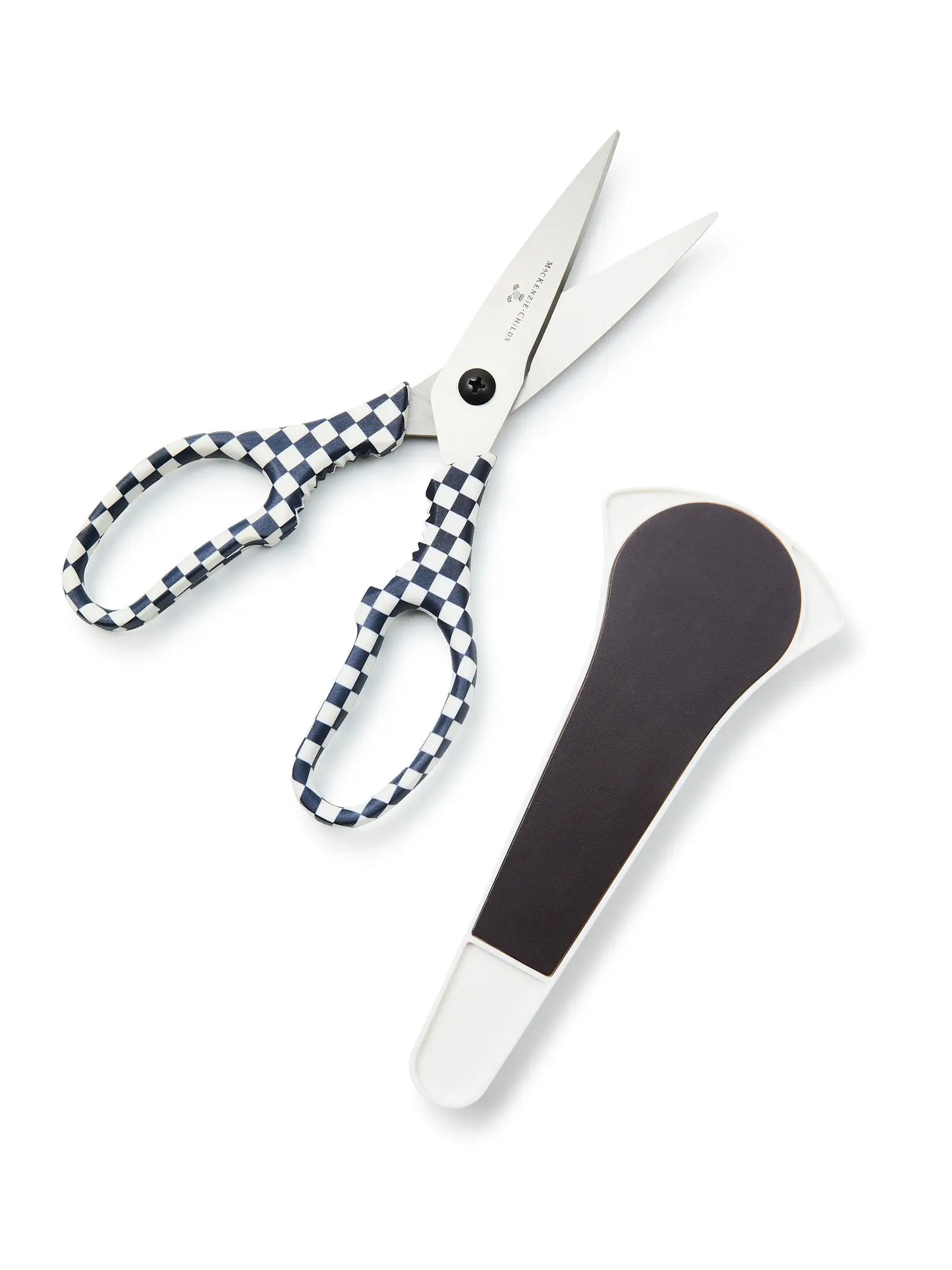 Black & White Check Kitchen Shears
