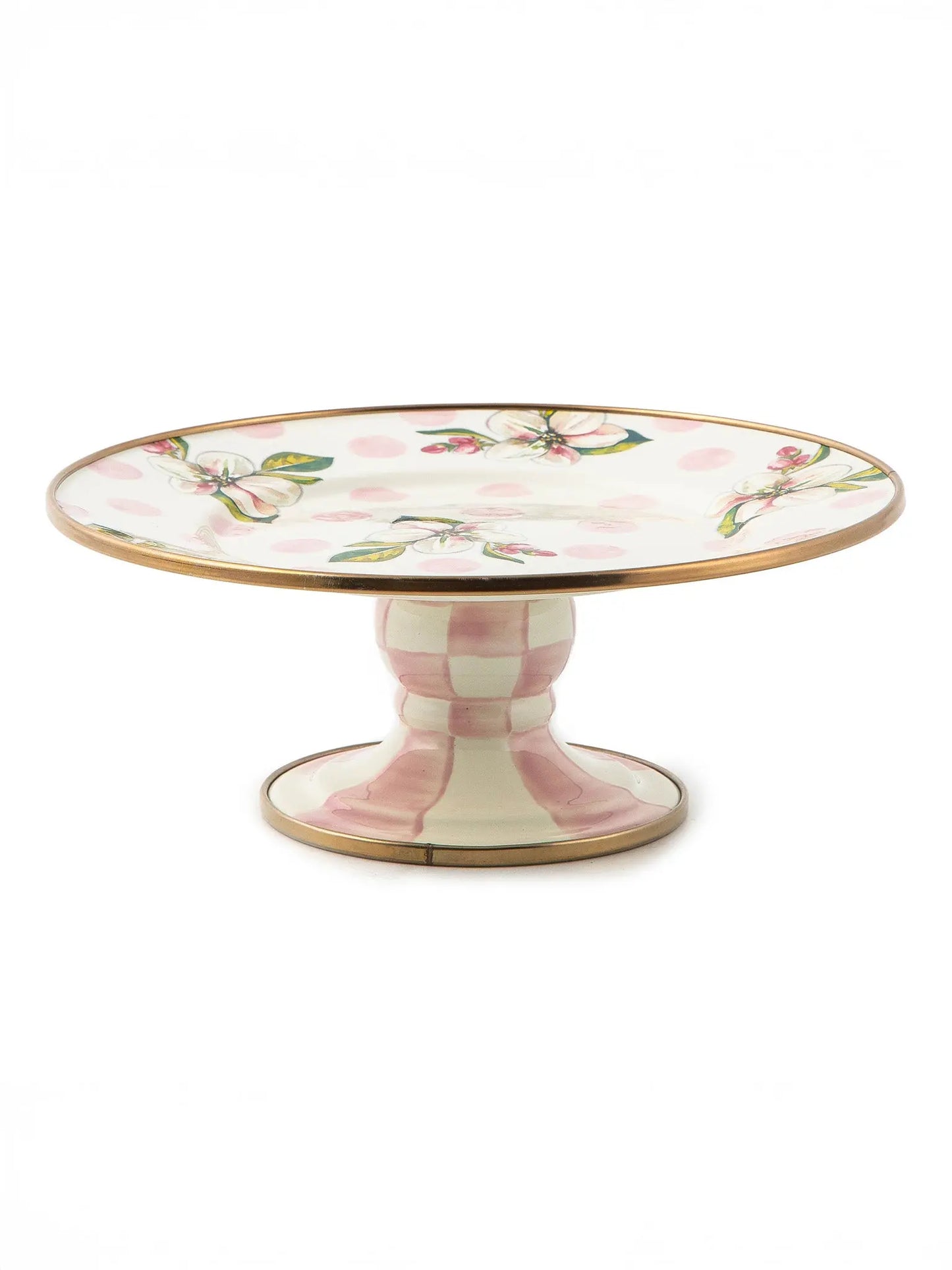 Platter: Mini Pedestal, Wildflowerpnk