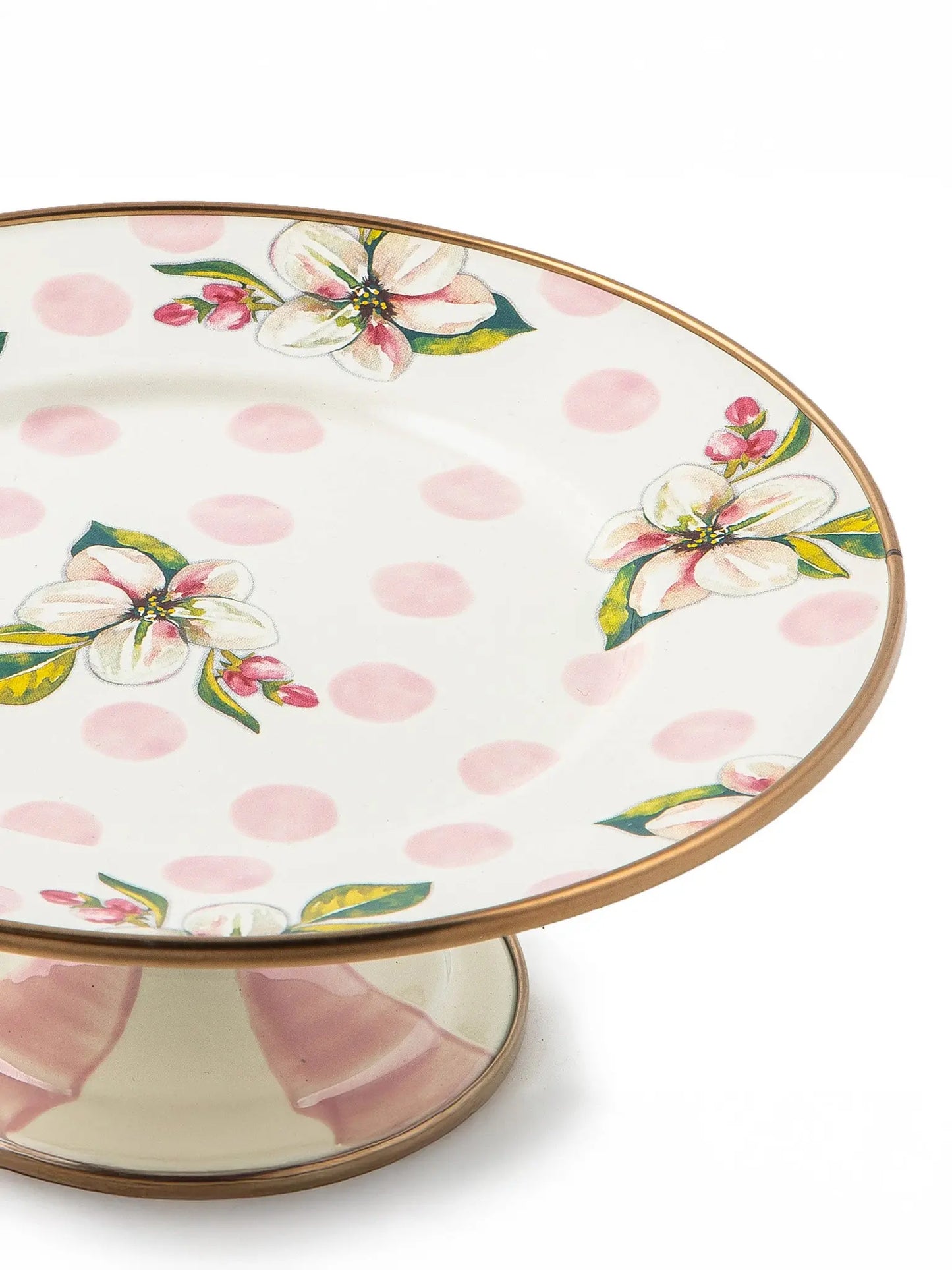 Platter: Mini Pedestal, Wildflowerpnk