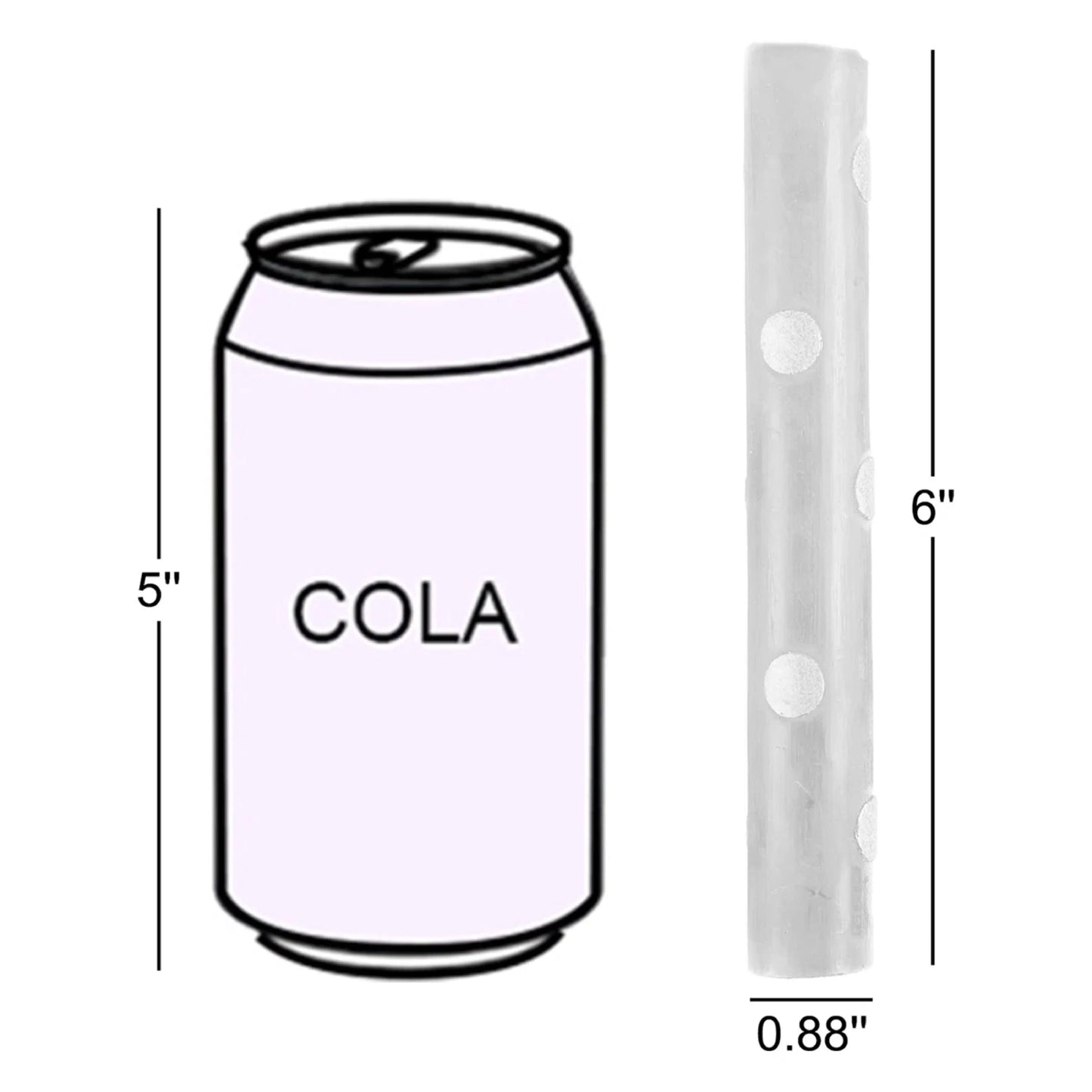 Mini Black & Gold Dinner Candles Set of 6