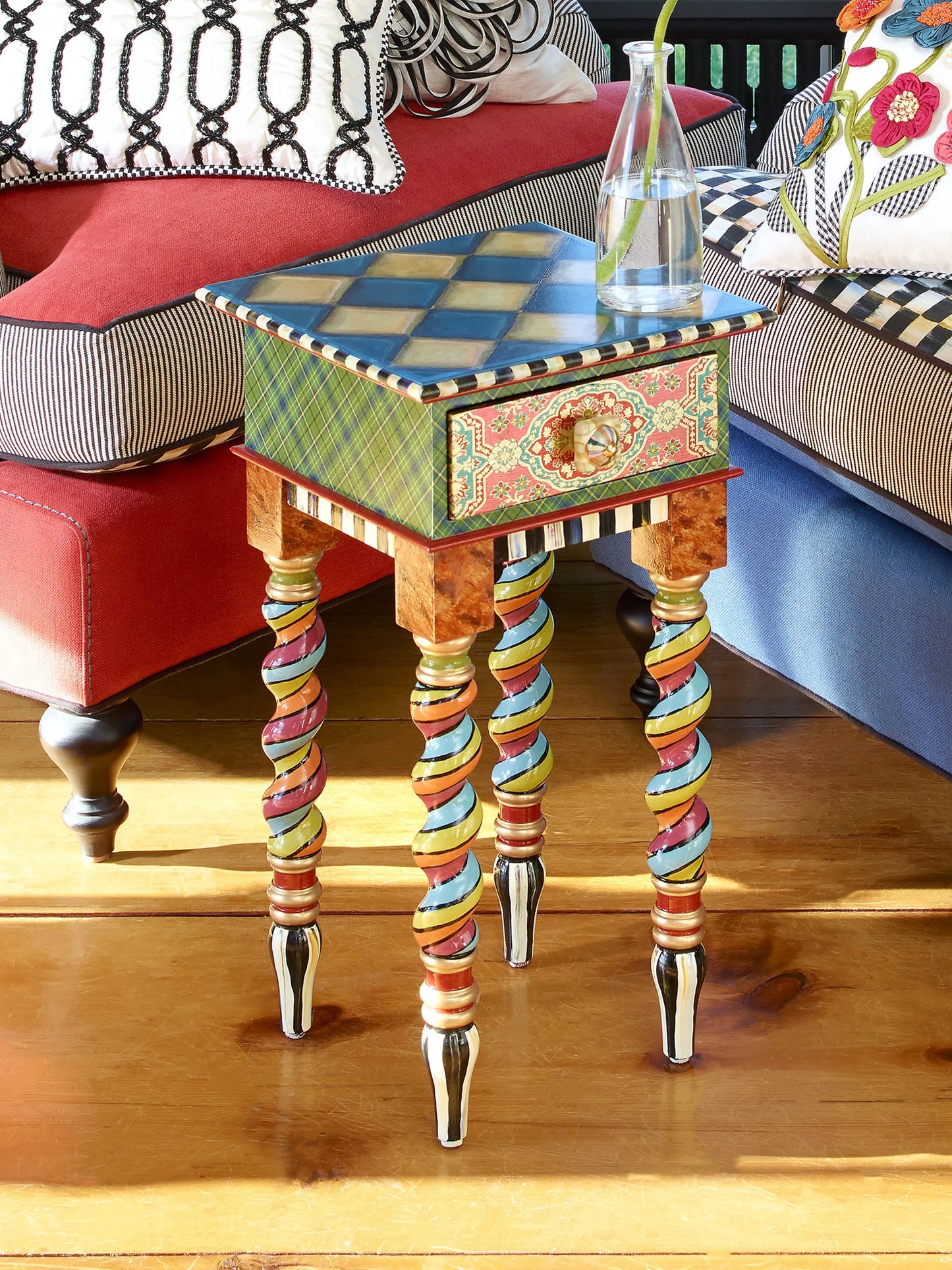 Barley Twist Table – Tall