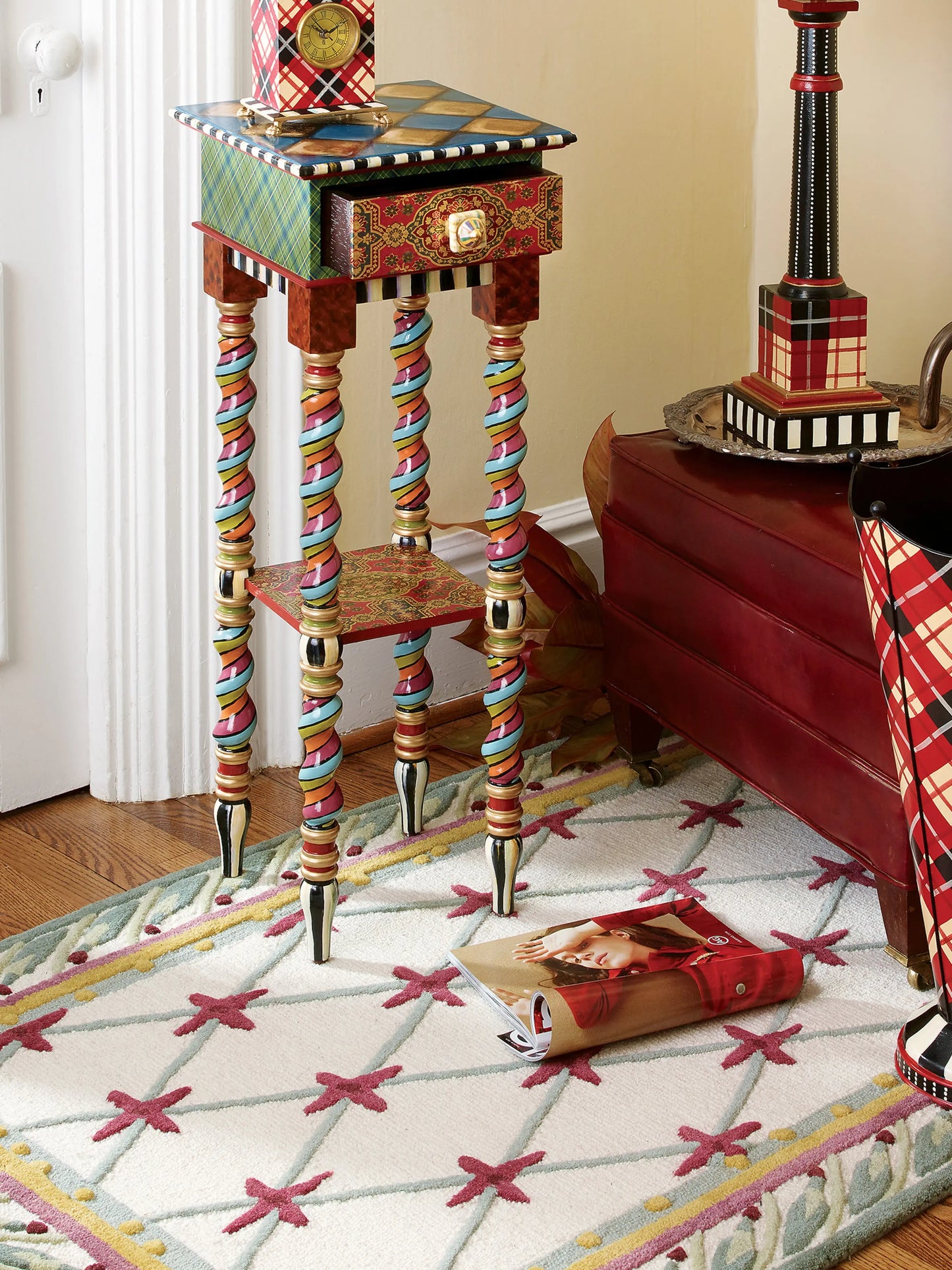 Barley Twist Table – Tall