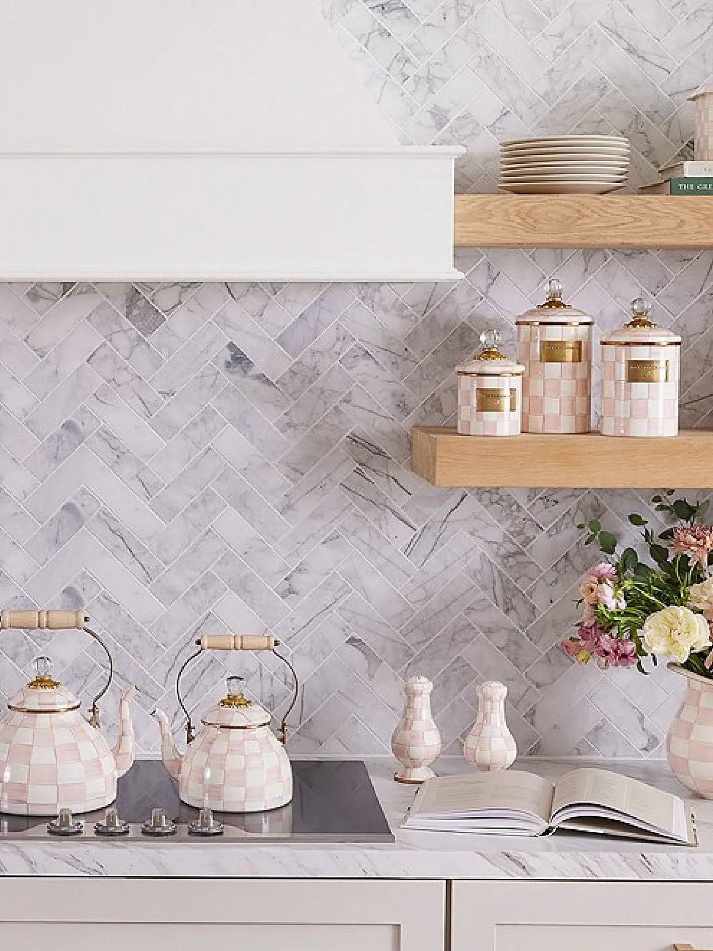 Rosy Check Large Salt & Pepper Shakers