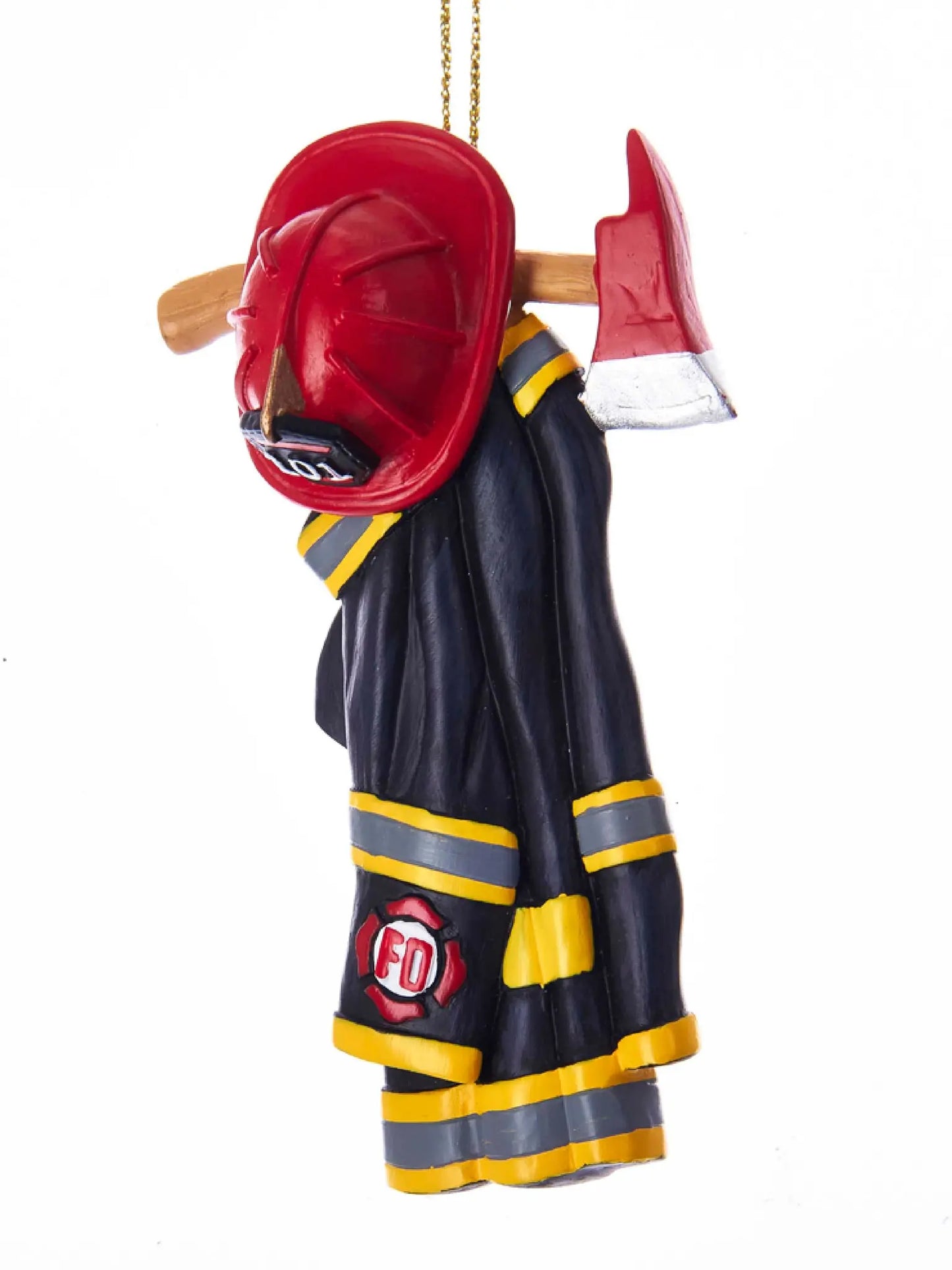 Resin Firefighter Uniform Ornament