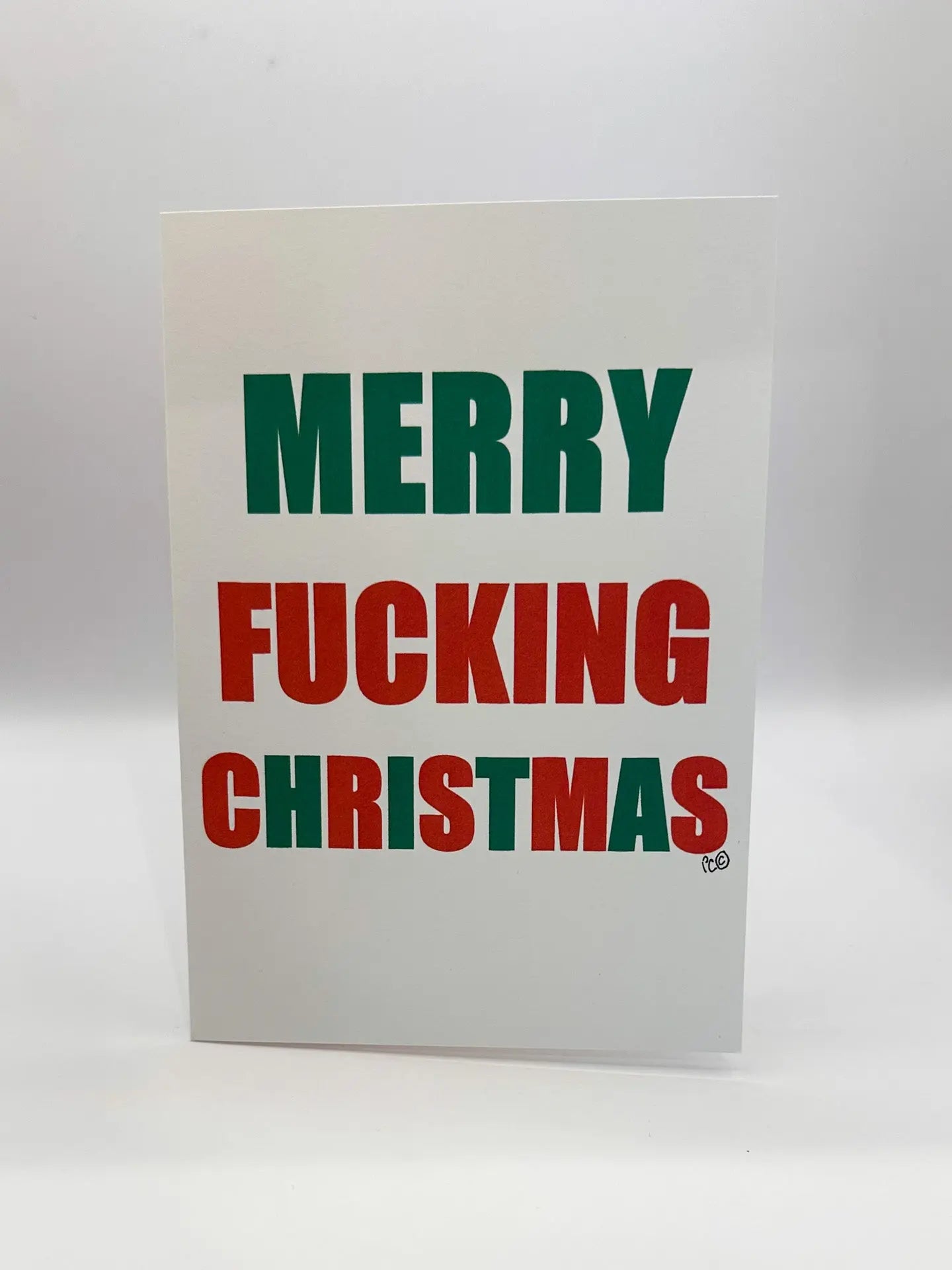 Merry Fucking Christmas Card