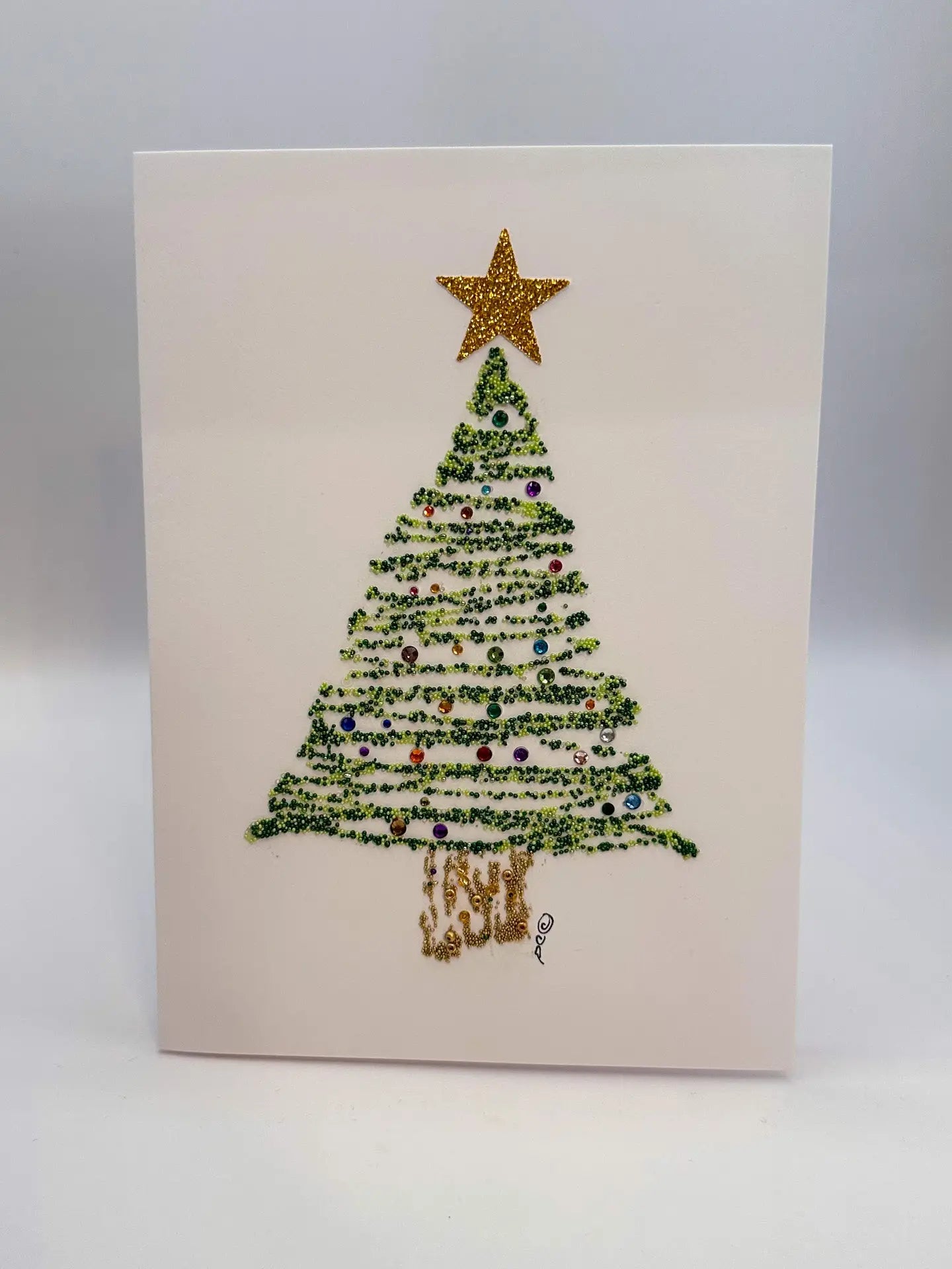 Beaded Christmas Tree