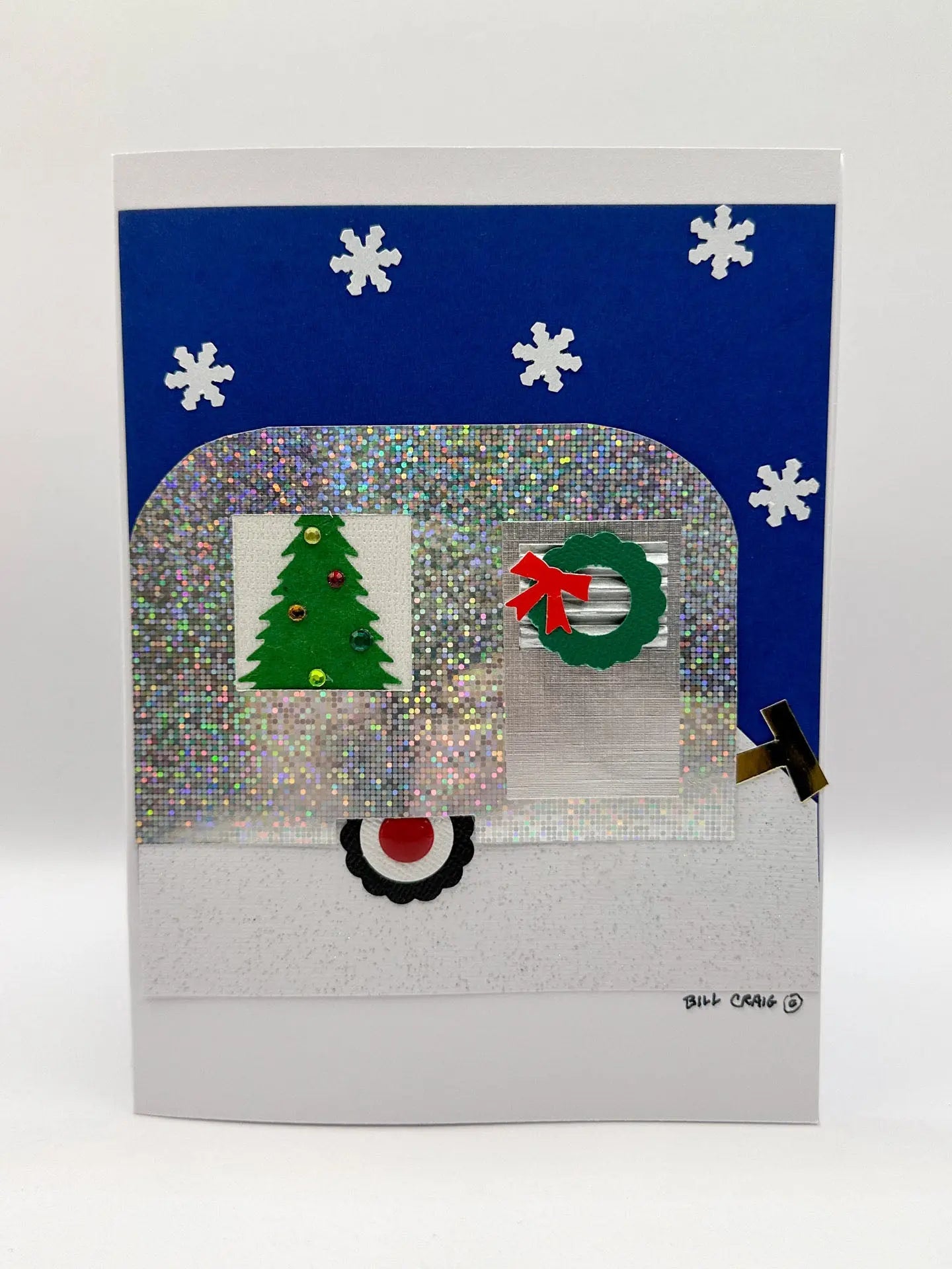 Christmas Airstream Card
