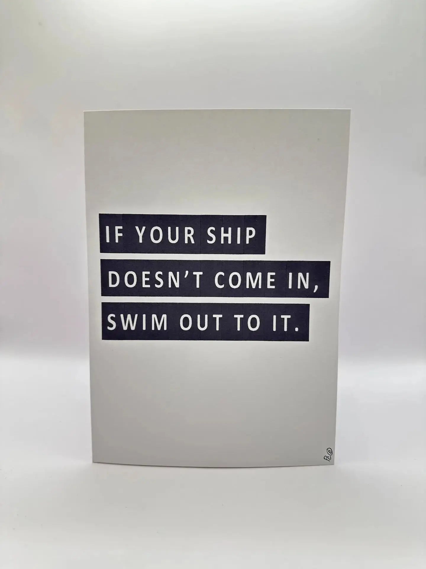 Go After Your Dreams Card