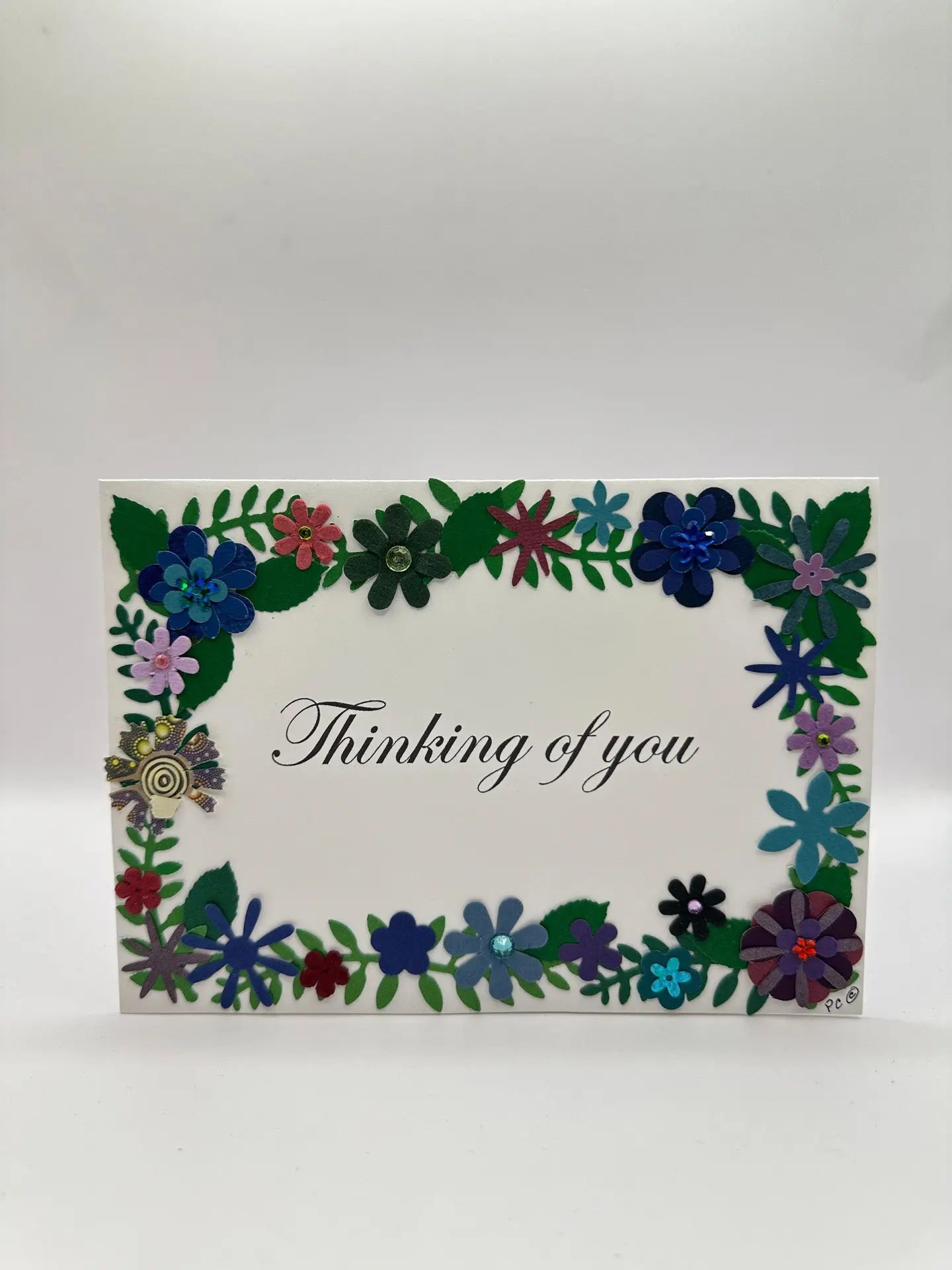 Floral Thinking of You Greeting Card