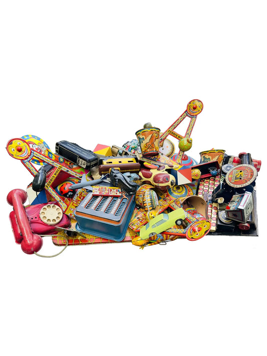 Tin Toy Collage