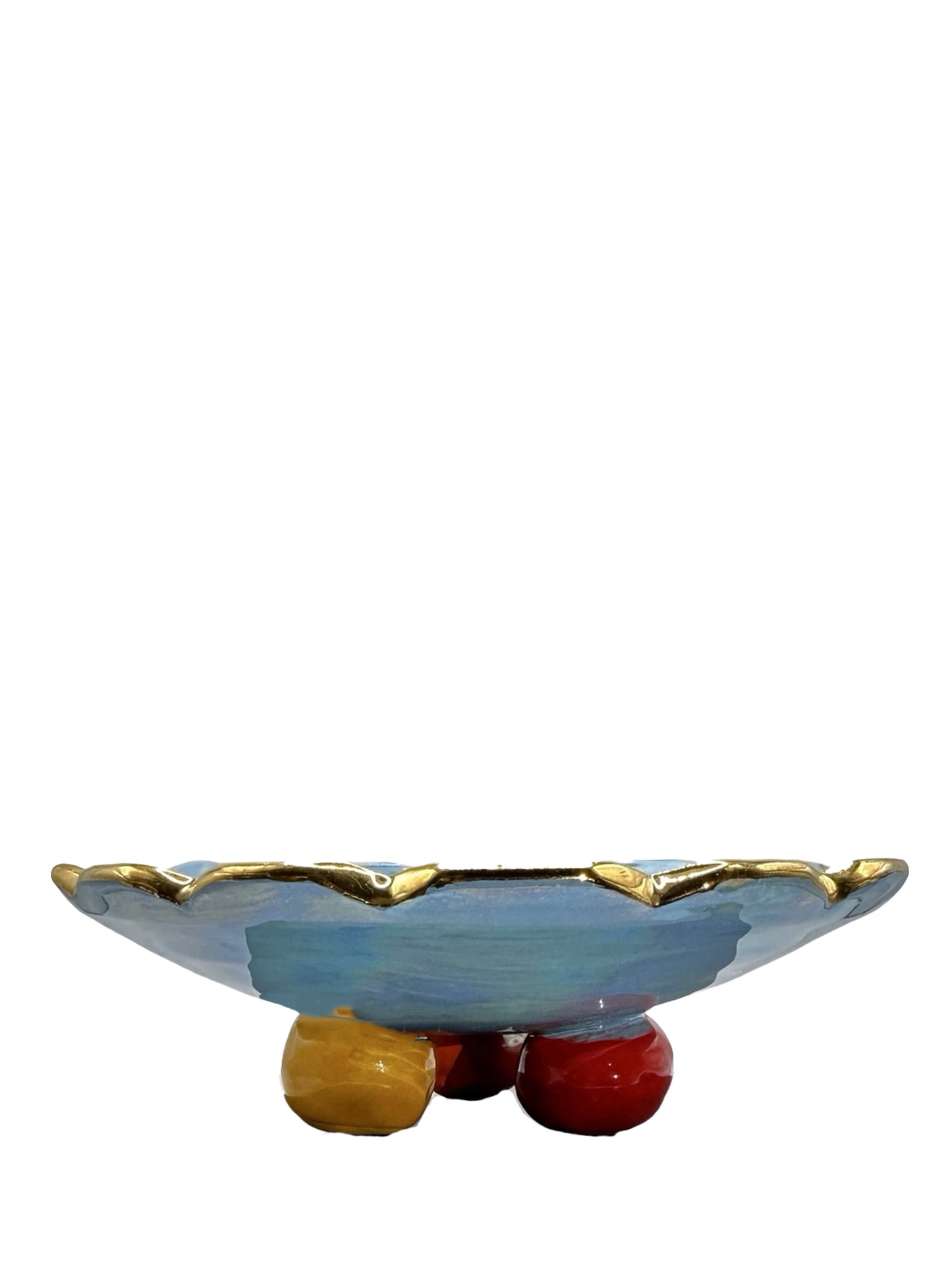 Blue Royal Jeweled Dish 1