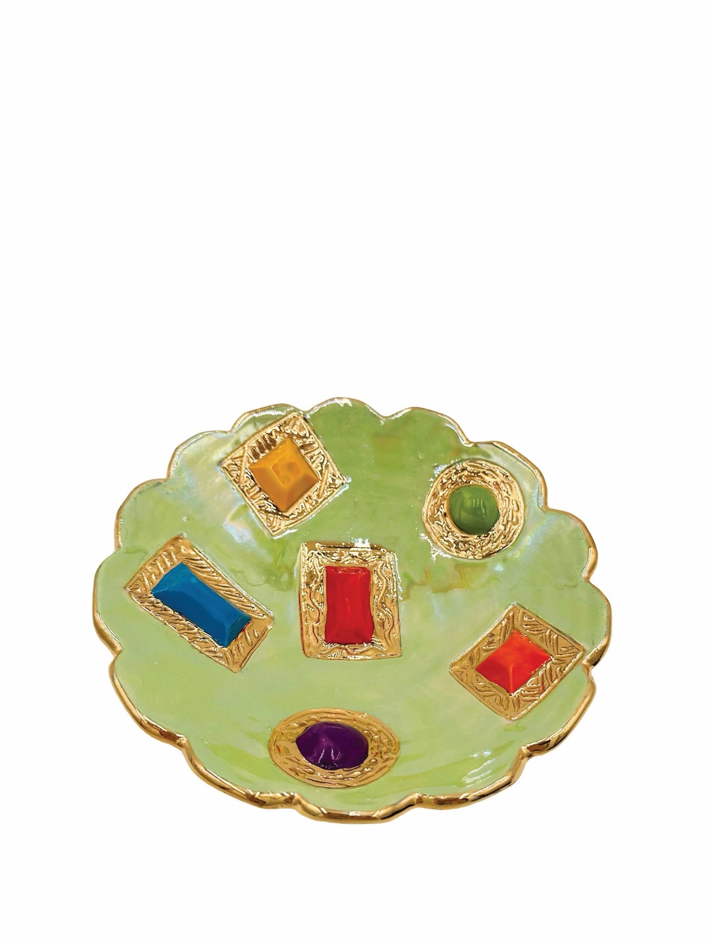 Royal Jeweled Dish, Mint