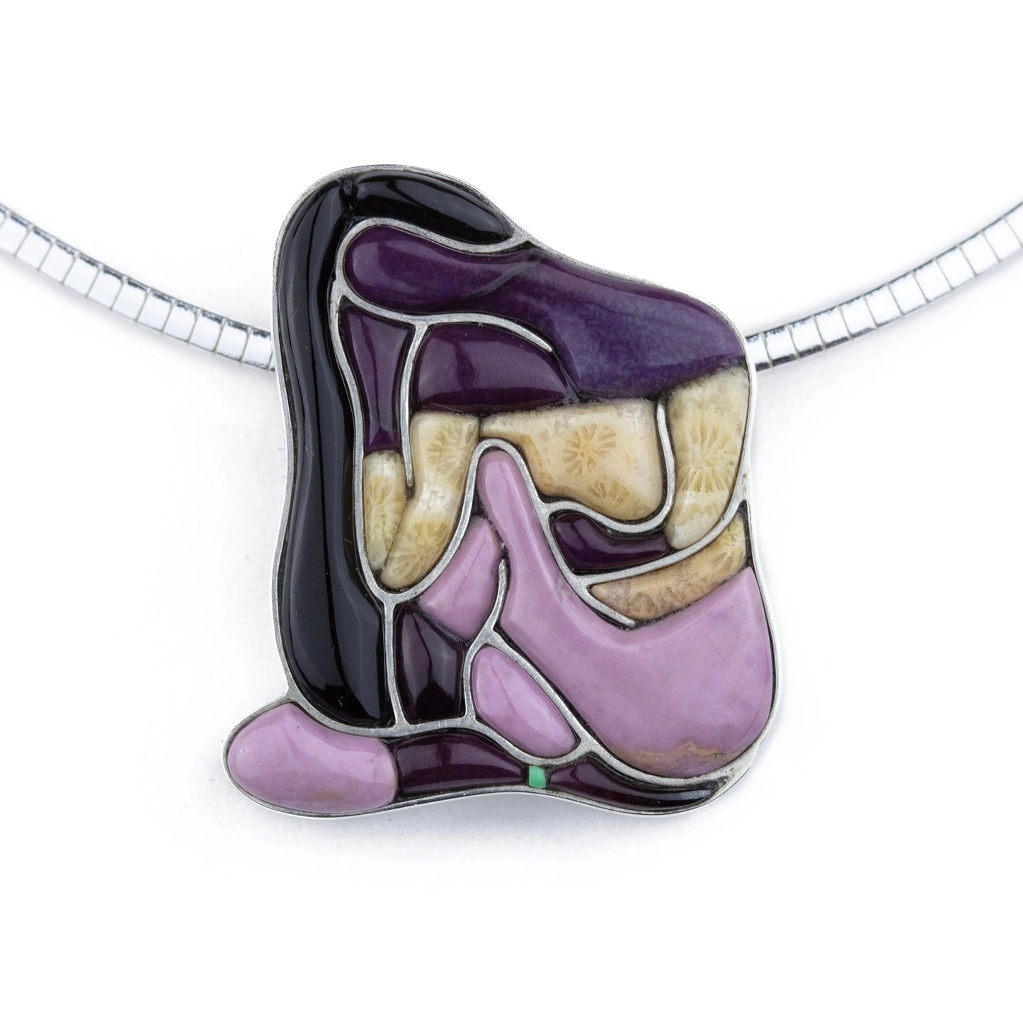 Lilac Veranda Pendant Necklace