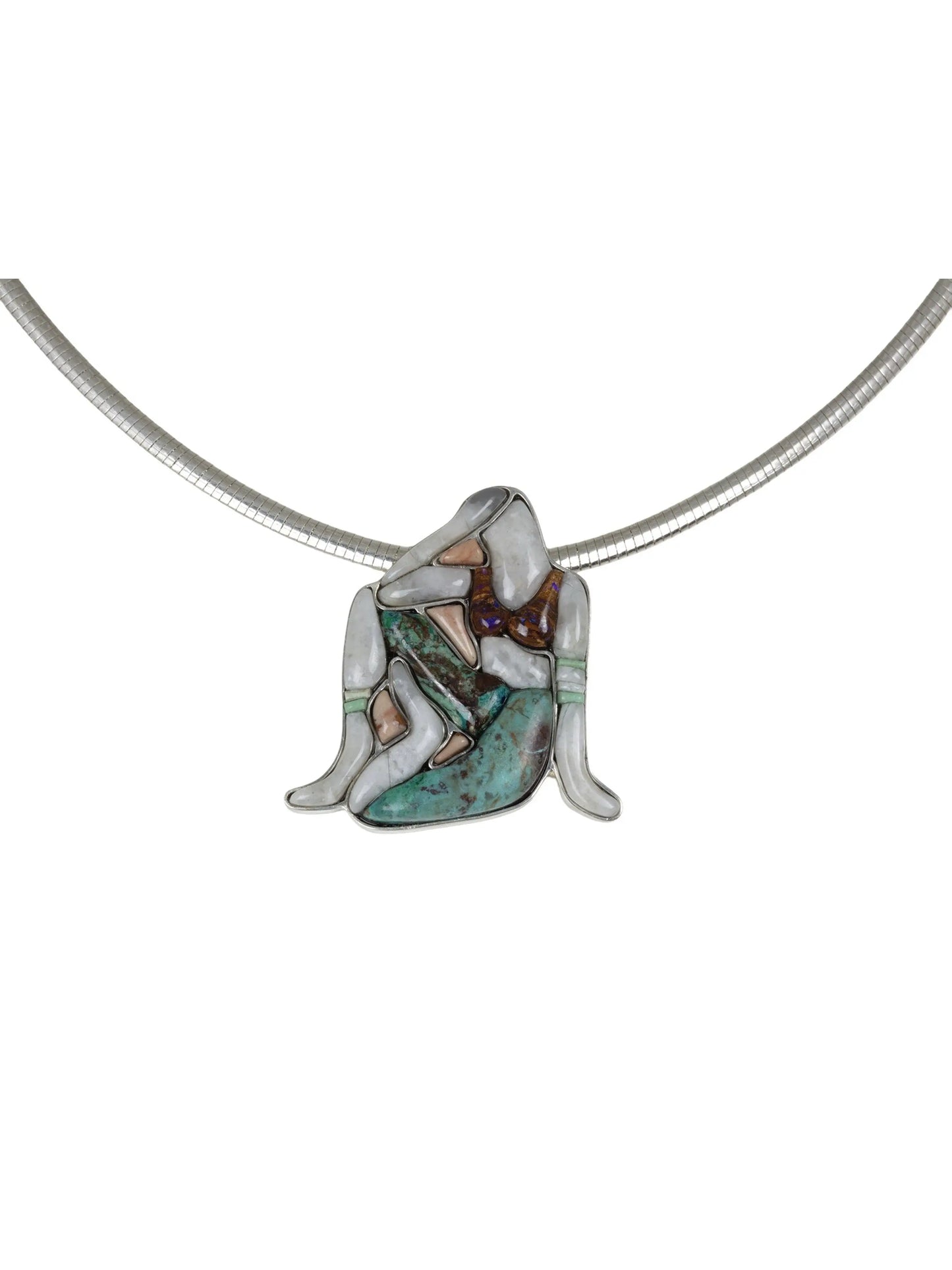 Meditation 3 Pendant Necklace
