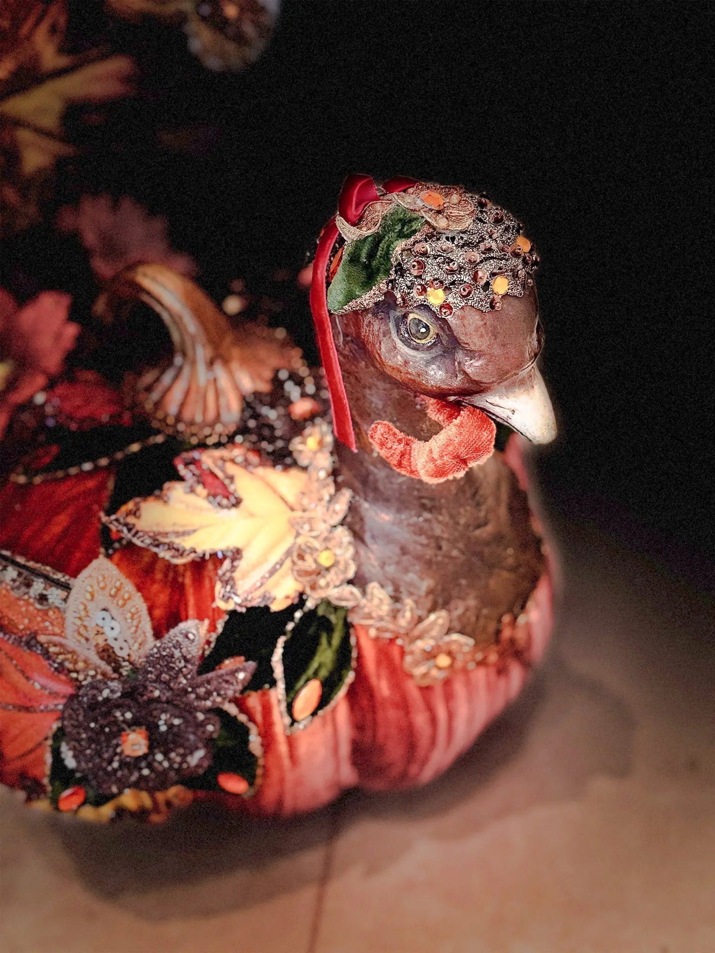 Harvest Forage Pumpkin Turkey