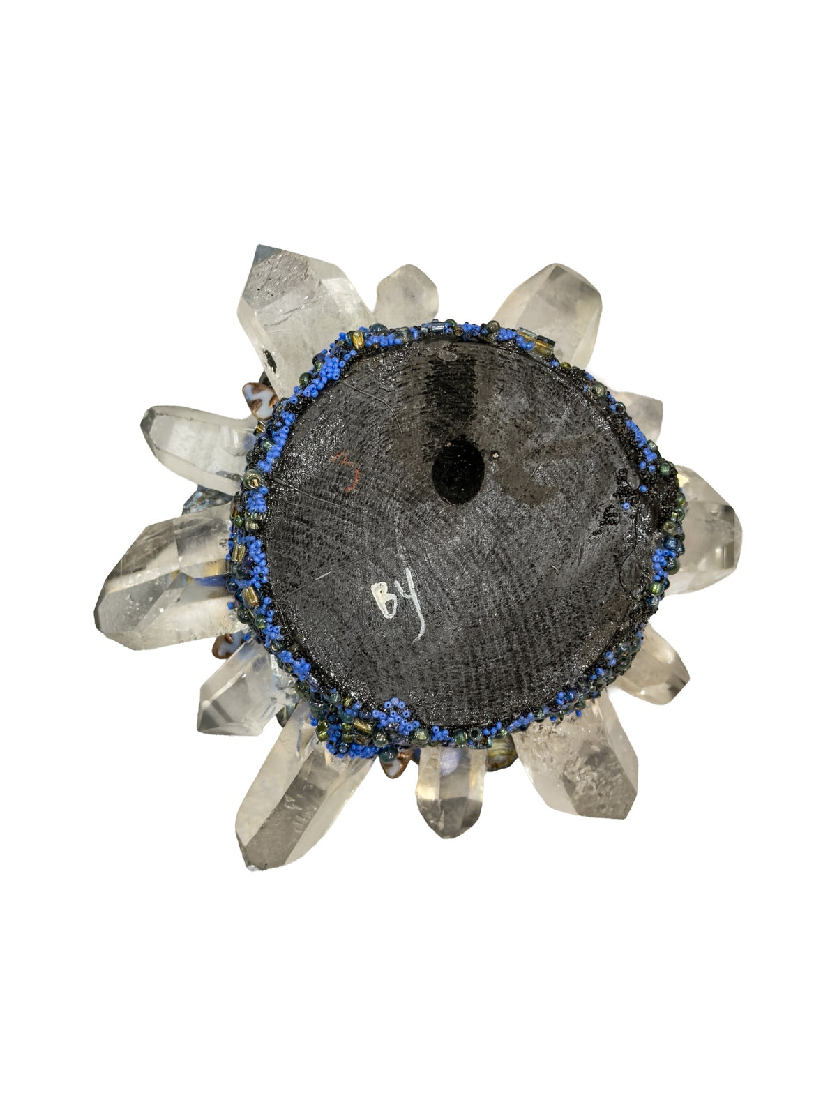 Eye Shine III Quartz Sculpture Betsy Youngquist