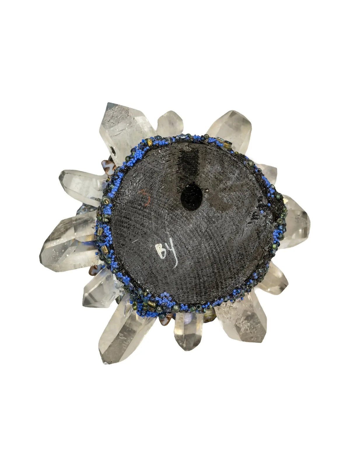 Eye Shine III Quartz Sculpture Betsy Youngquist