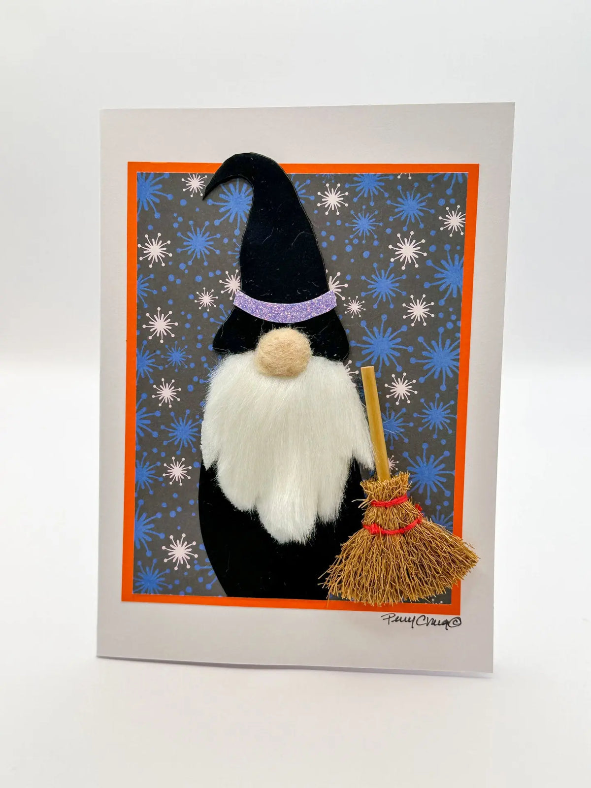 Halloween Gnome Handmade Card