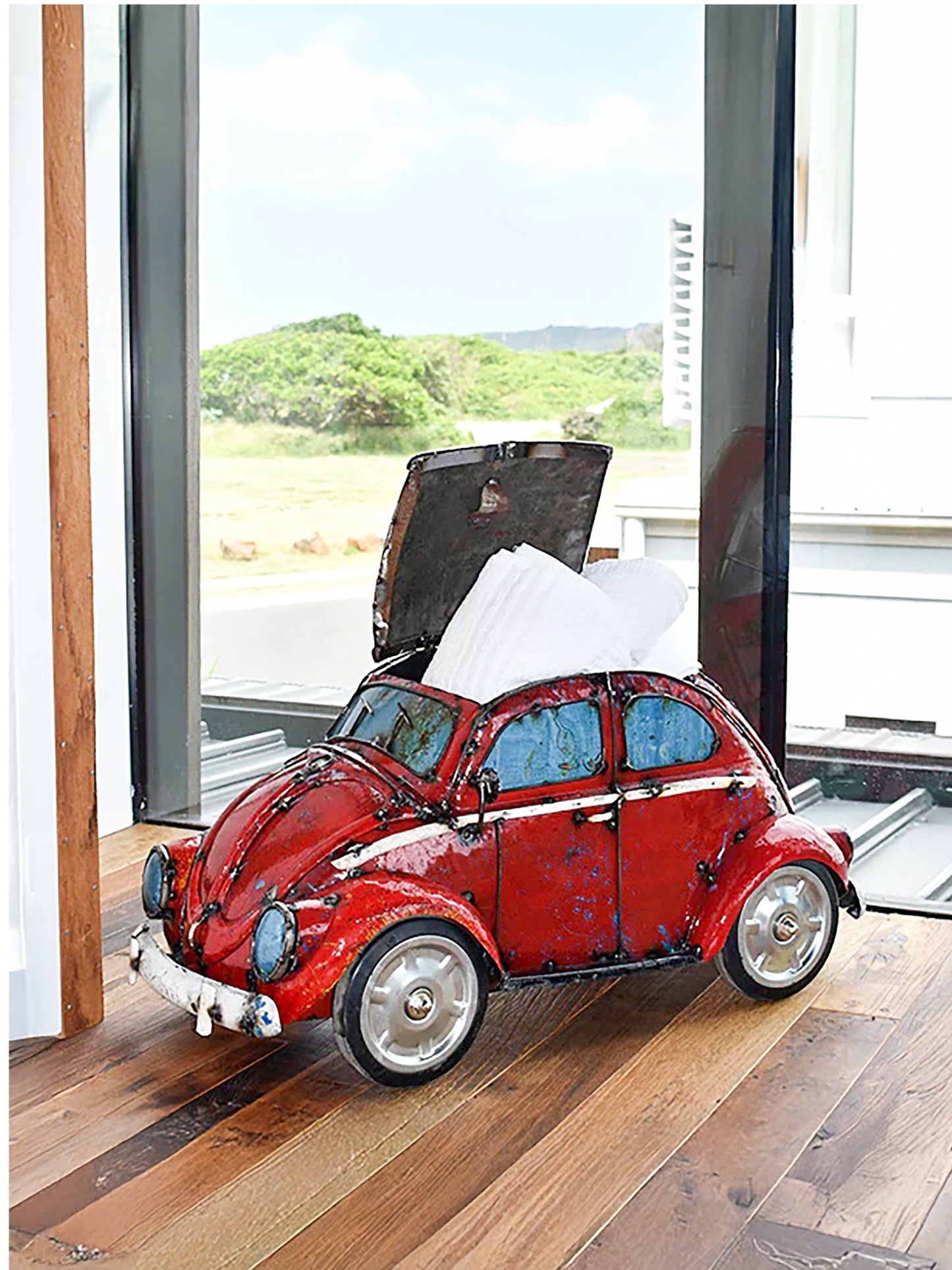 Red VW Beetle Cooler Think Outside