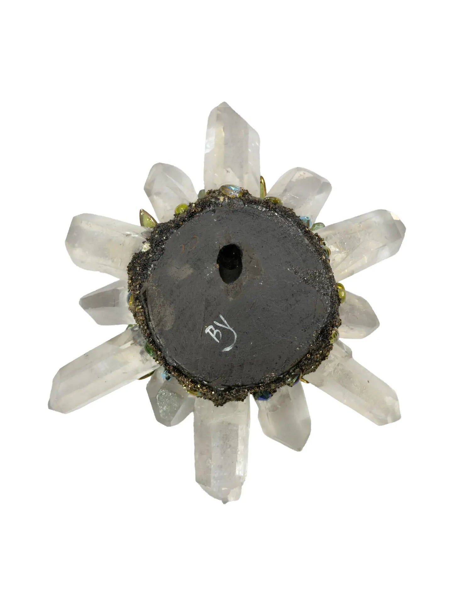 Eye Shine X Quartz Sculpture