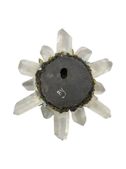Eye Shine X Quartz Sculpture