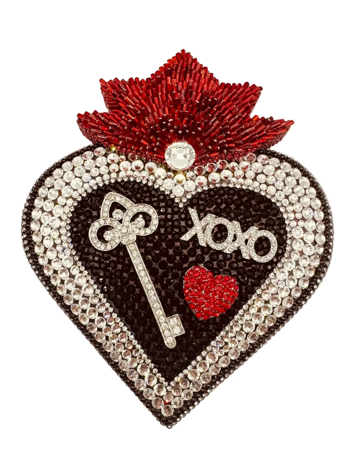 ArtsiPhartsi Key to My Heart 6” Mixed Media Wall Sculpture