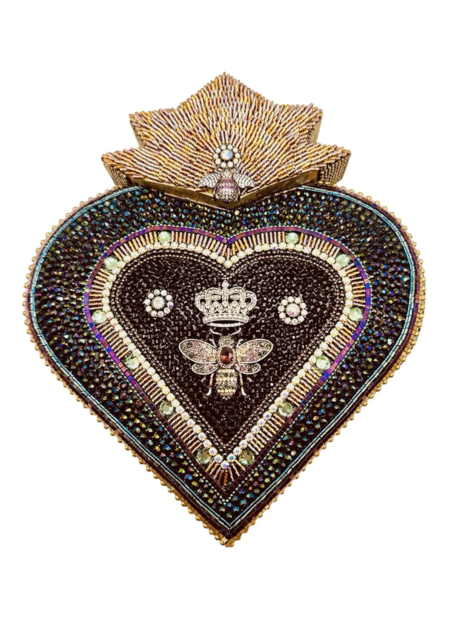Black Bee 9” Heart