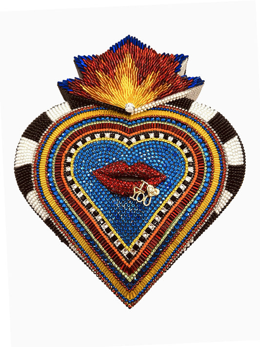 Hot Lips 9" Heart