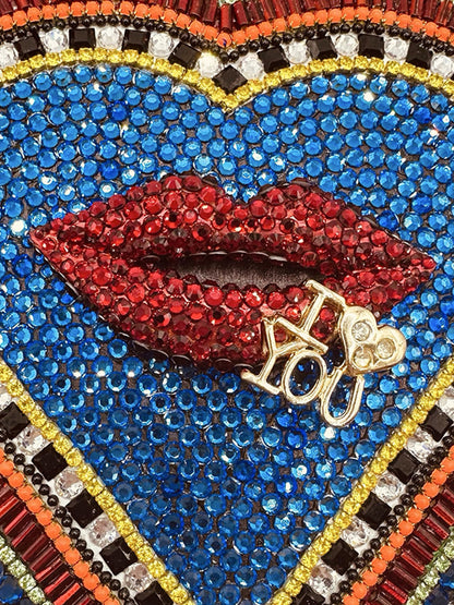 Hot Lips 9" Heart