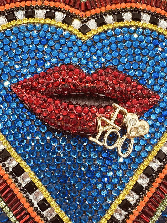 Hot Lips 9" Heart